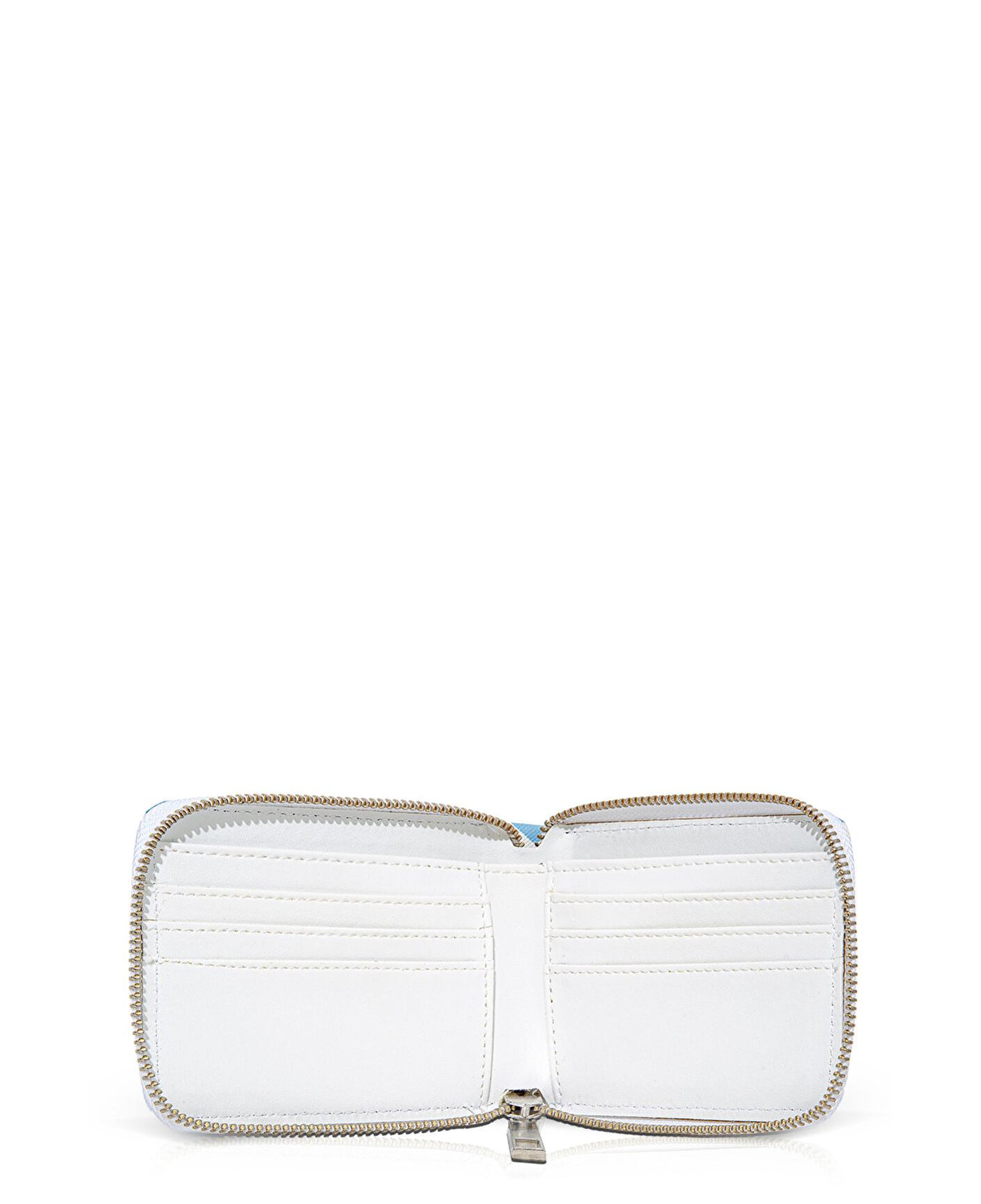 Mavi Zebra Baskılı Fermuarlı Mavi Cüzdan 1911841-82532