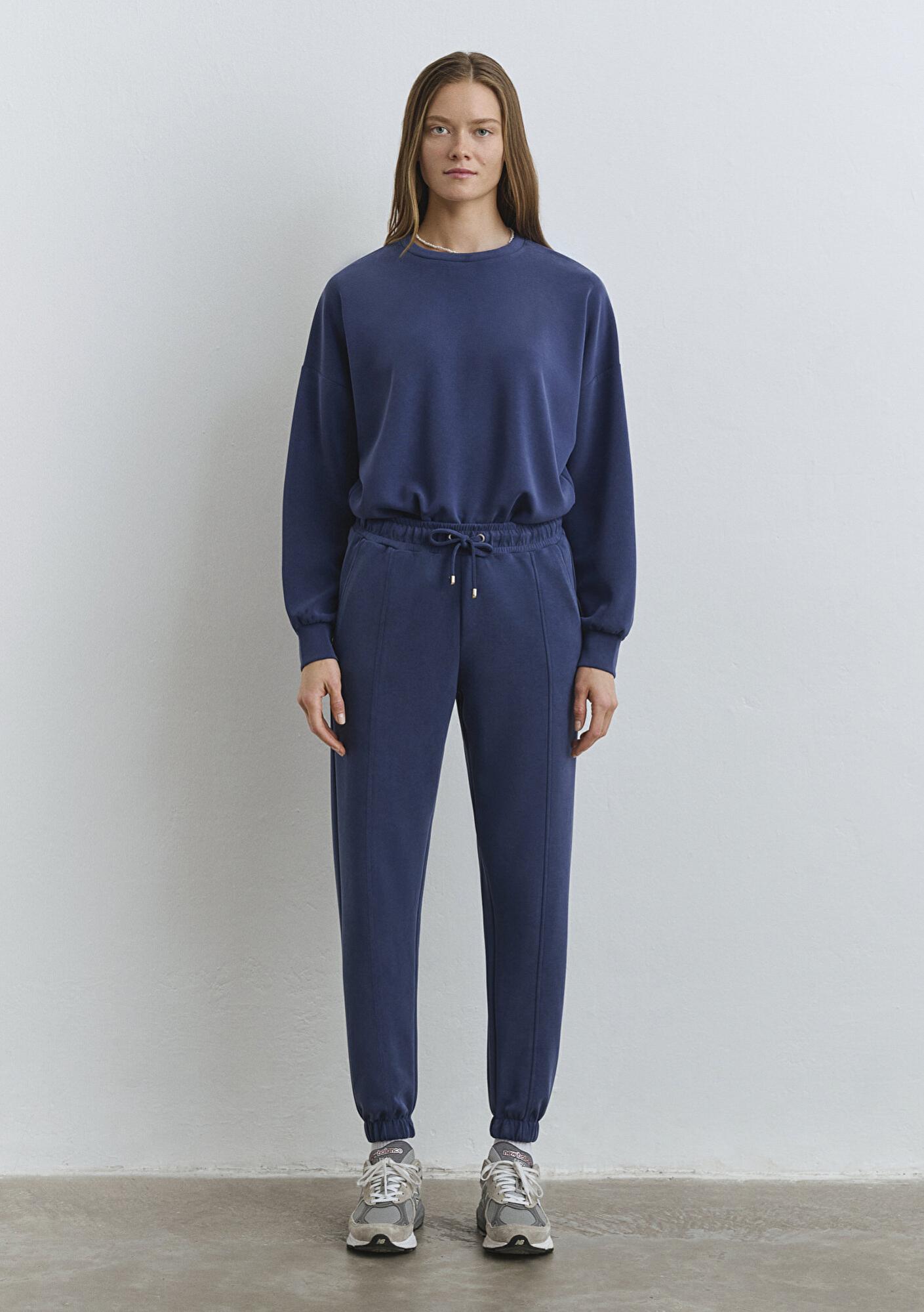 Mavi Lux Touch (TENCEL™) Lacivert Modal Eşofman Altı 1600453-70491