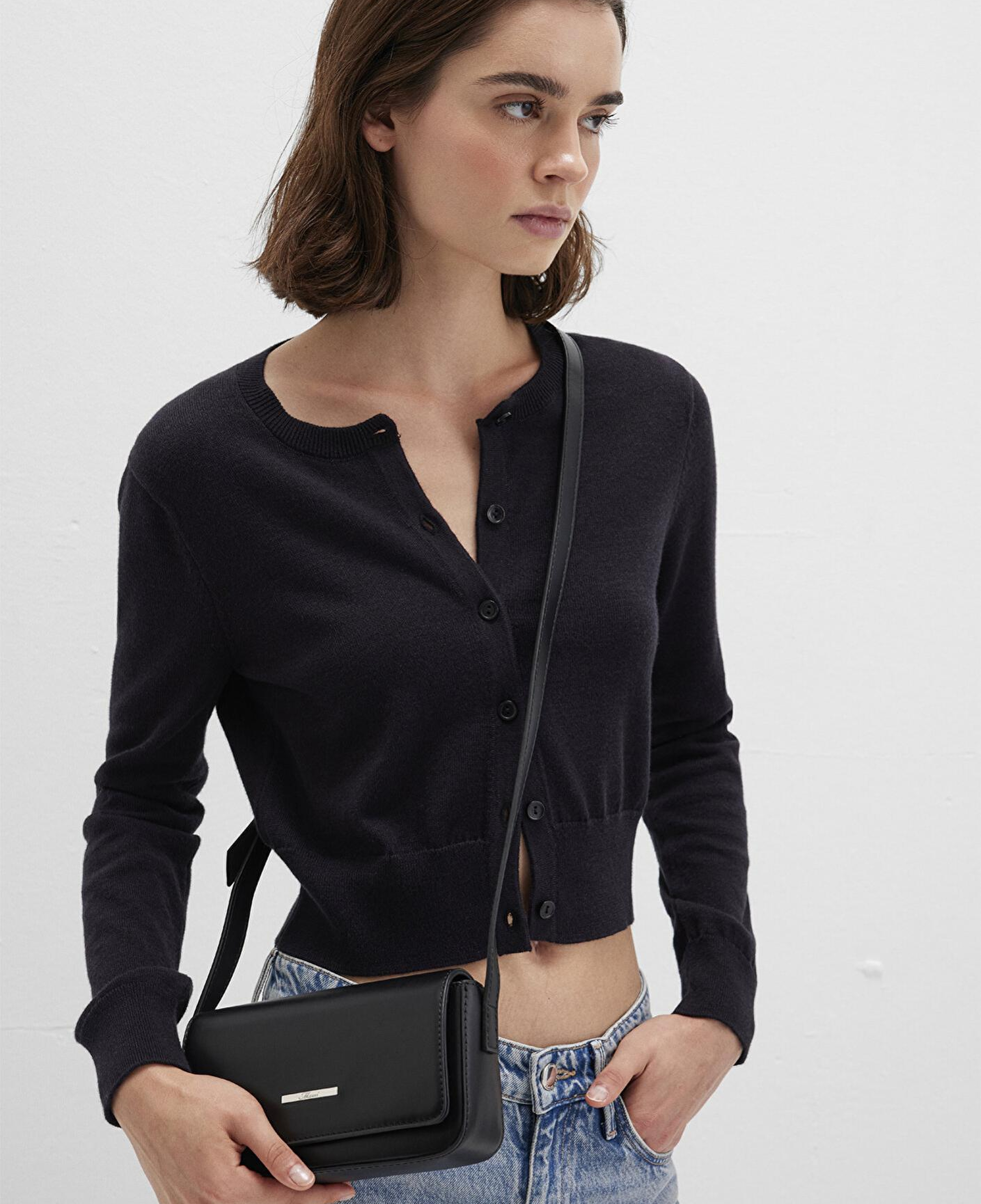 Mavi Siyah Çapraz Çanta 1912127-900