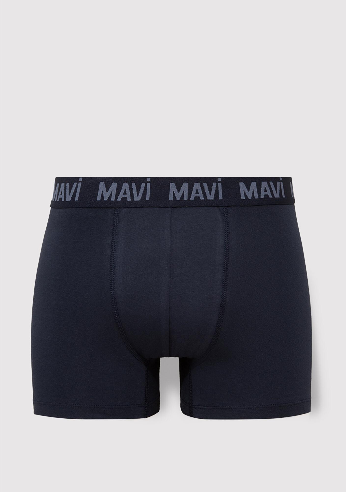 Mavi Lacivert Basic Boxer 0911077-70500