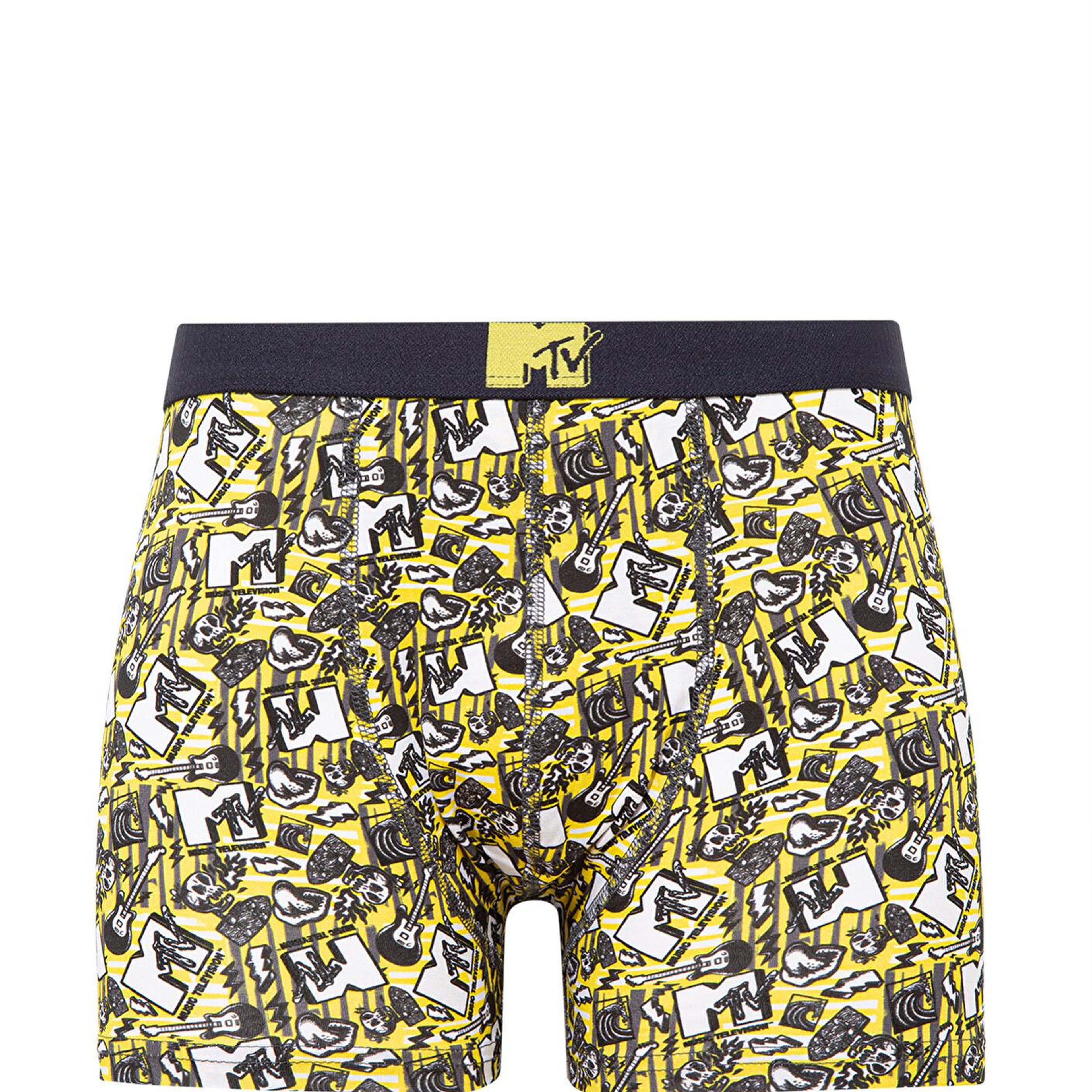 Mavi MTV Baskılı Beyaz Boxer 0911384-620