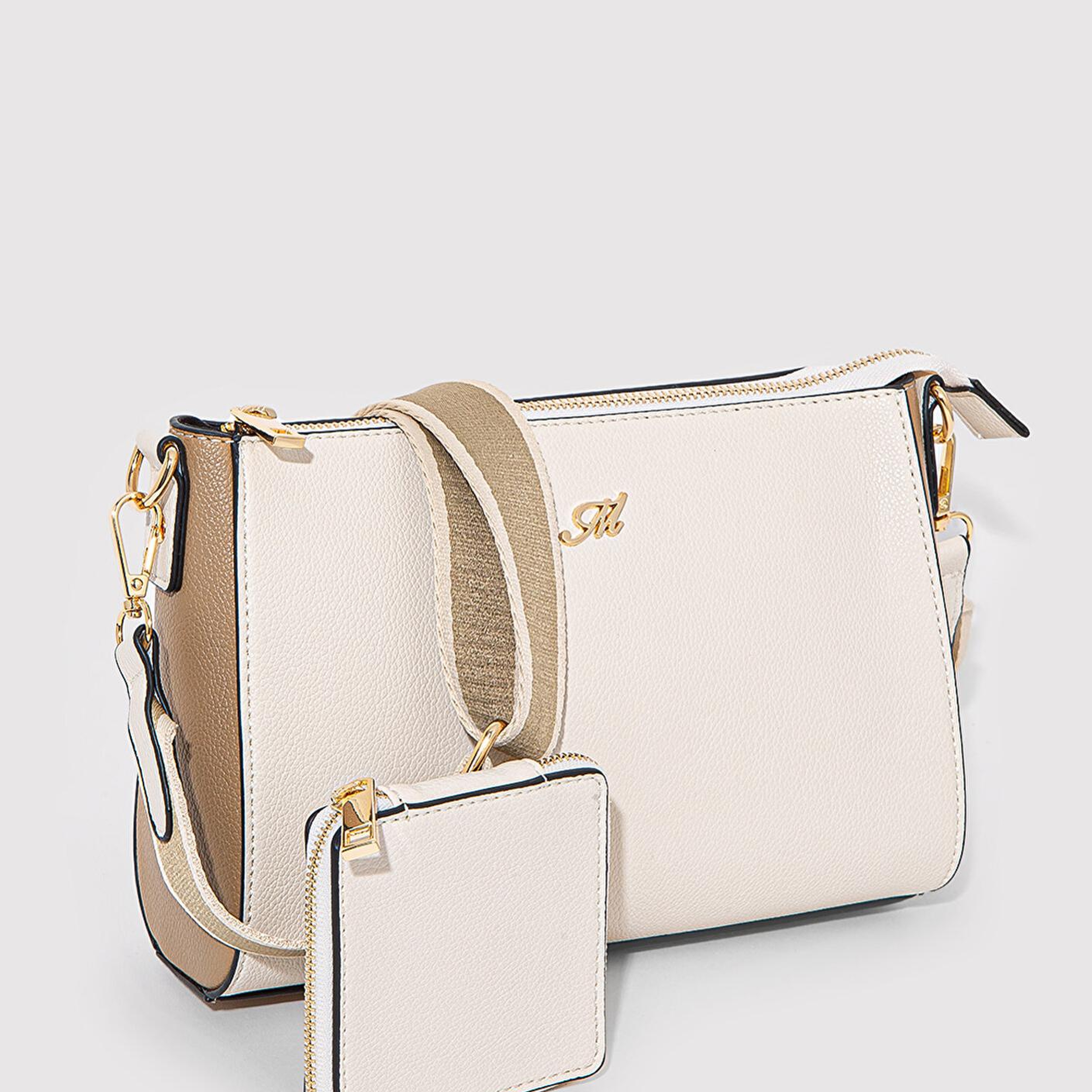 Mavi Ekru Çapraz Çanta 1912166-34523