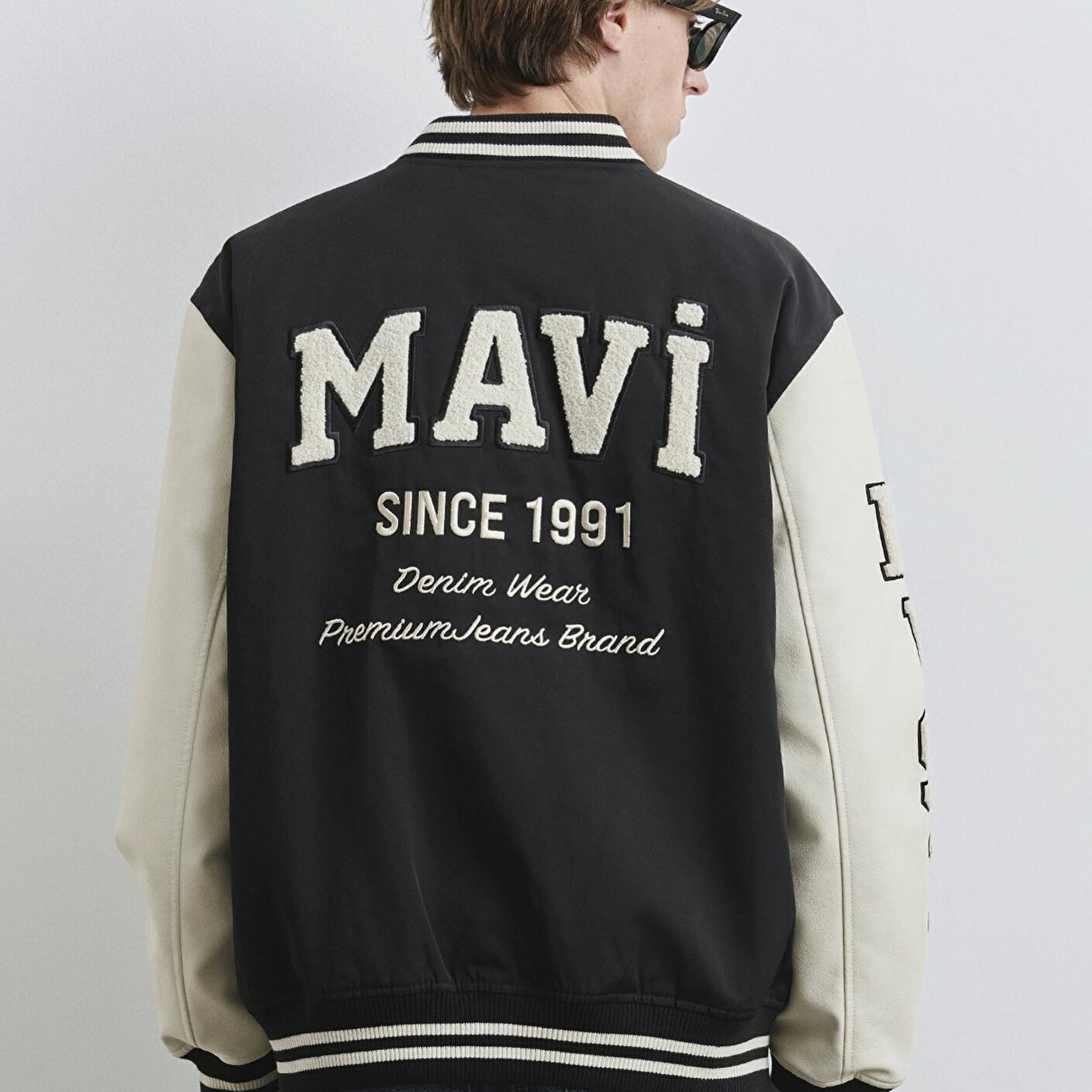 Mavi Mavi Baskılı Kolej Ceket 0110326-900