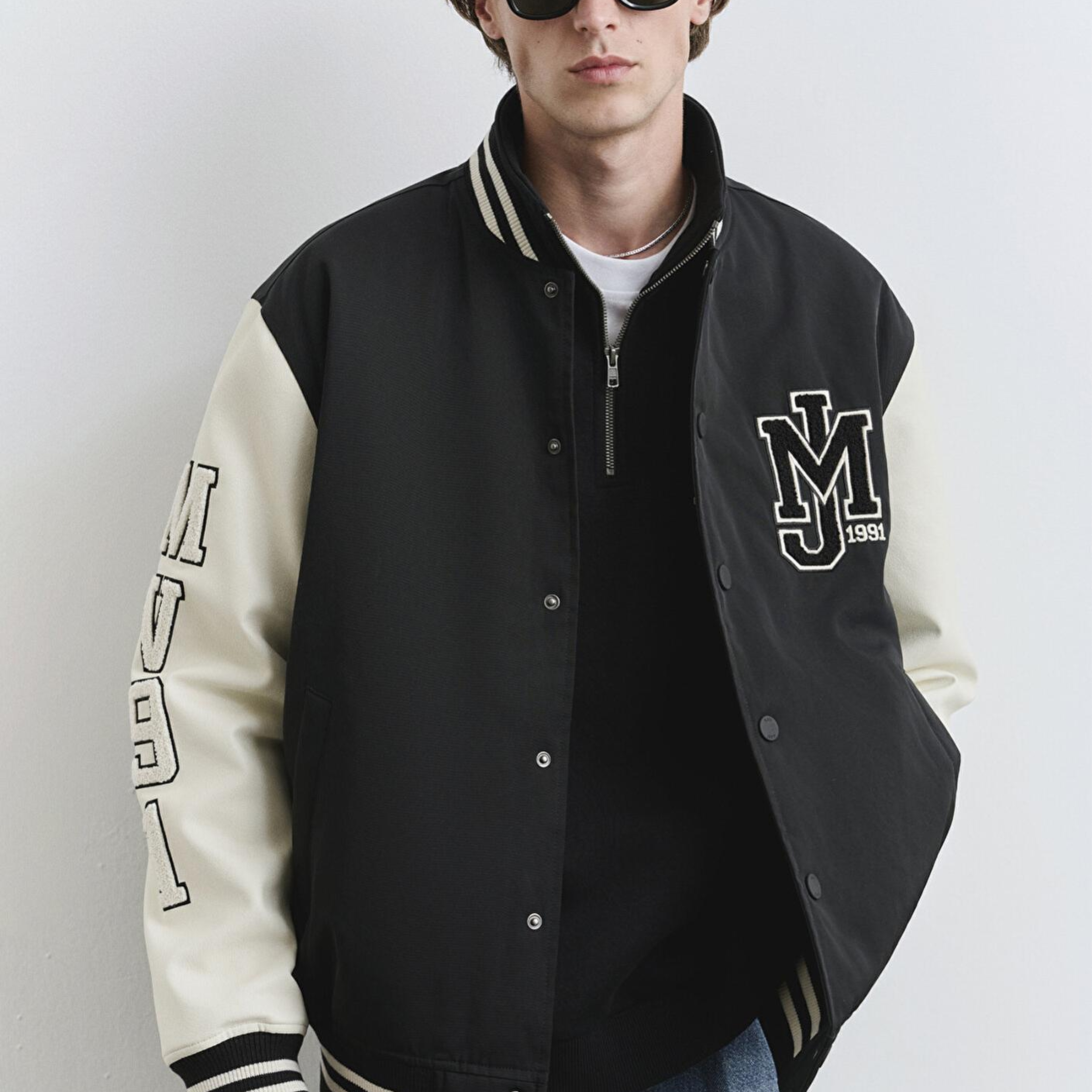 Mavi Mavi Baskılı Kolej Ceket 0110326-900