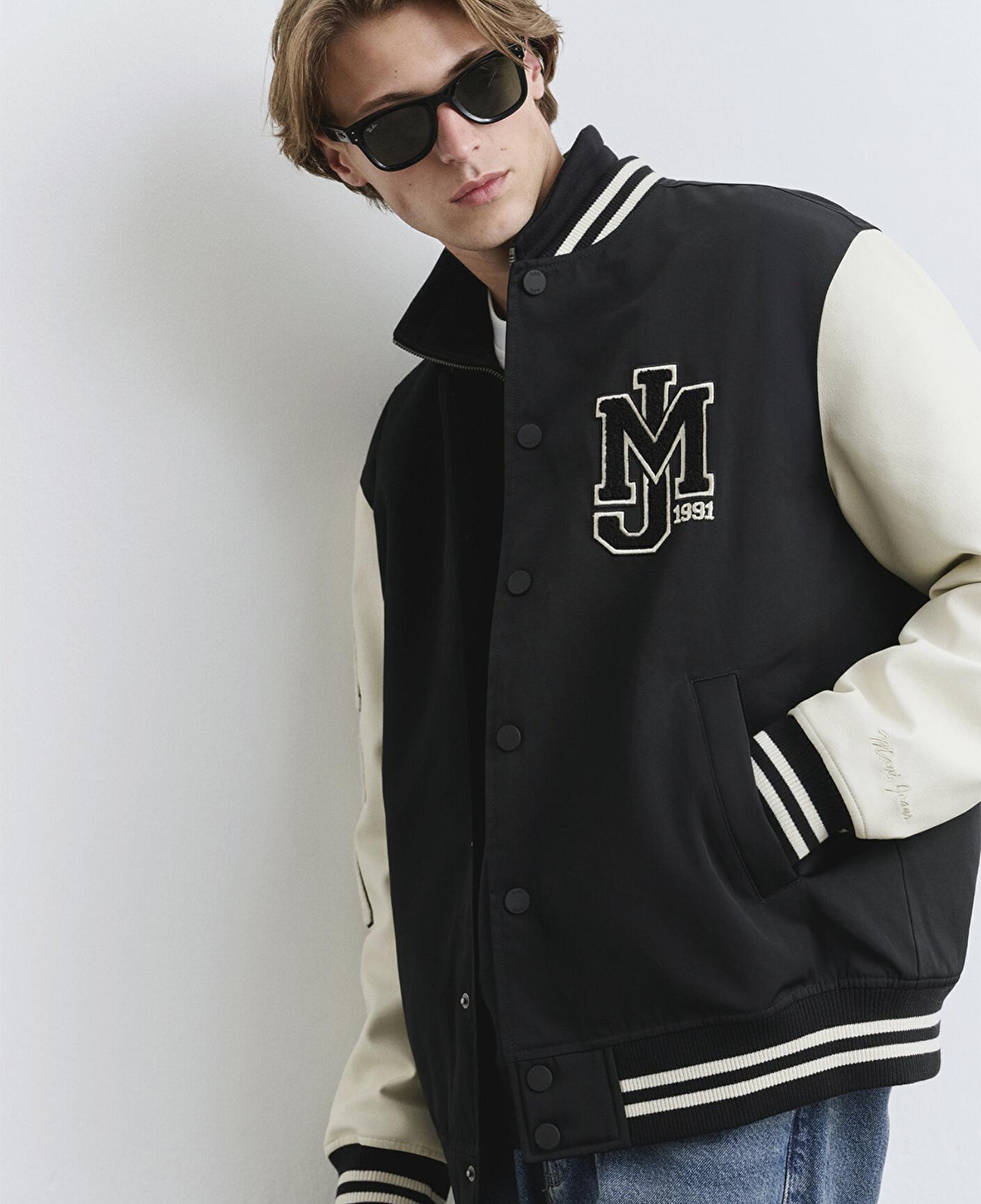 Mavi Mavi Baskılı Kolej Ceket 0110326-900