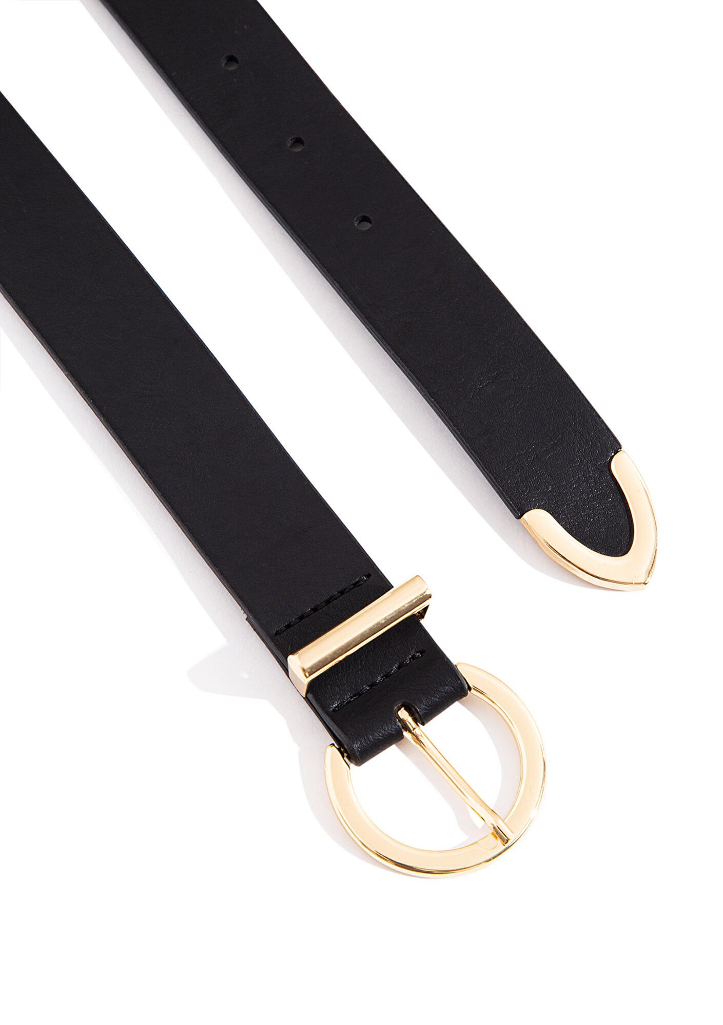 Mavi Siyah Suni Deri Kemer 196034-85931