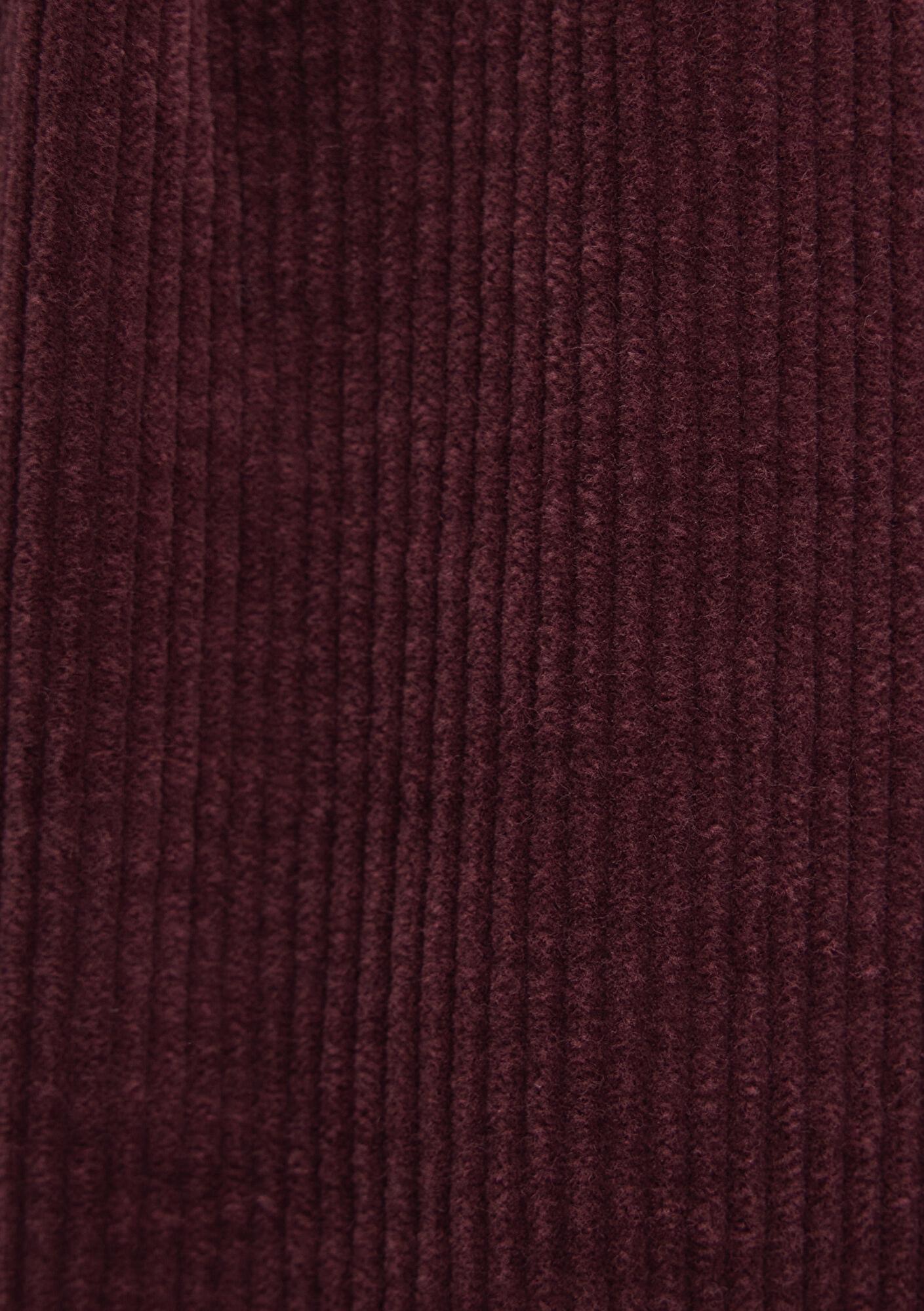 Mavi Laura Bordo Kadife Pantolon 101153-85728