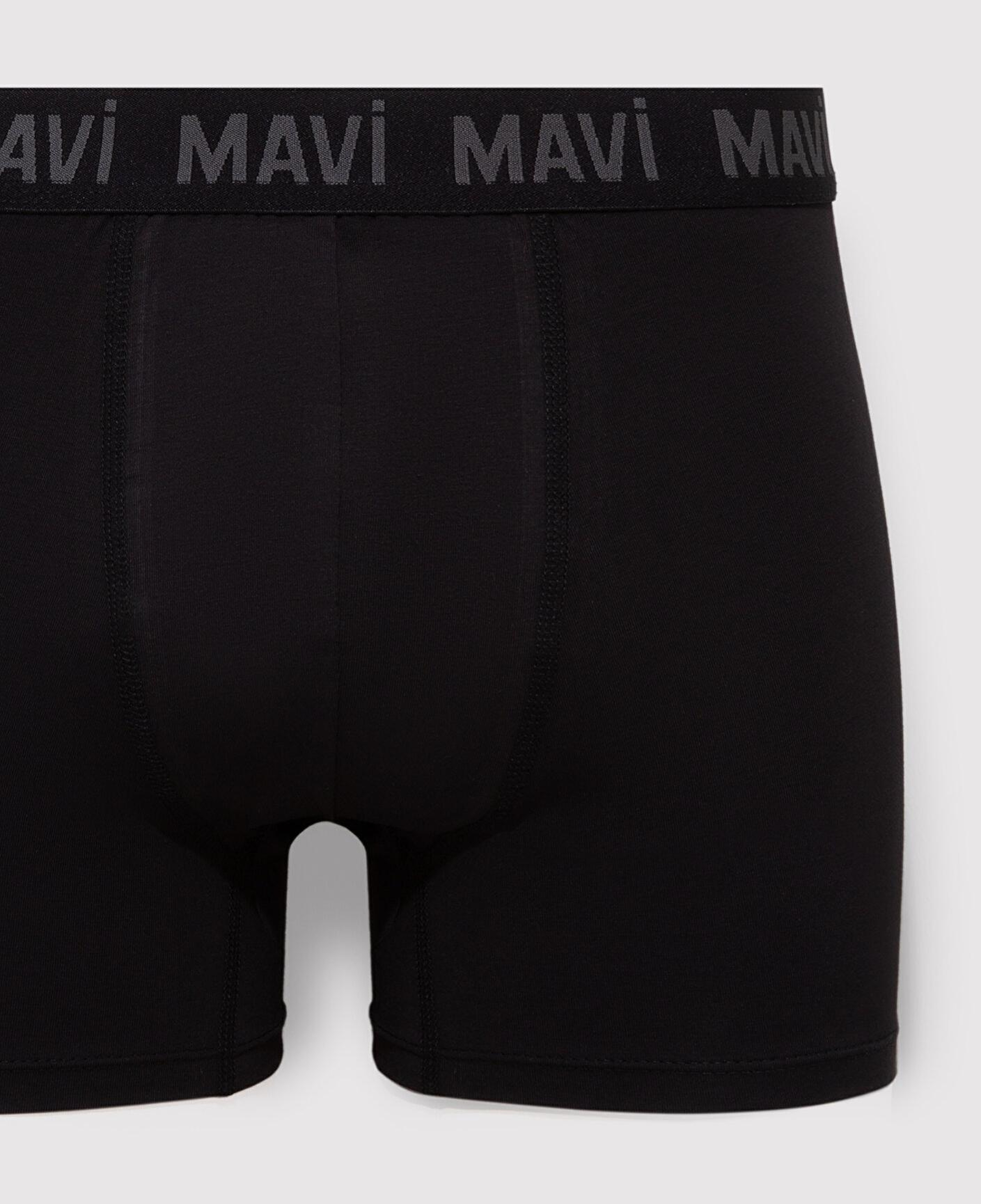Mavi 5li Siyah Basic Boxer 0911238-900