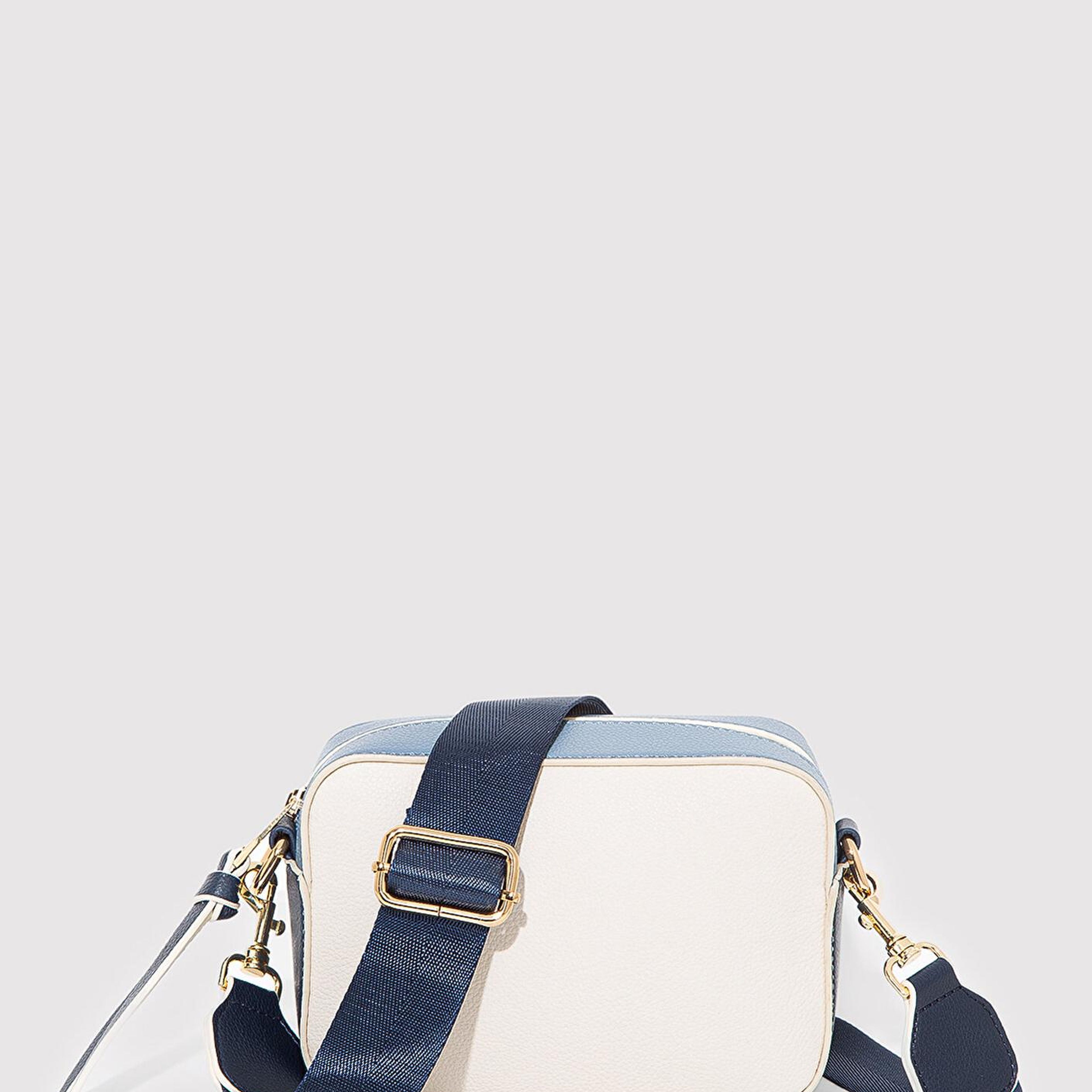 Mavi Lacivert Askılı Ekru Çapraz Çanta 1910084-32184