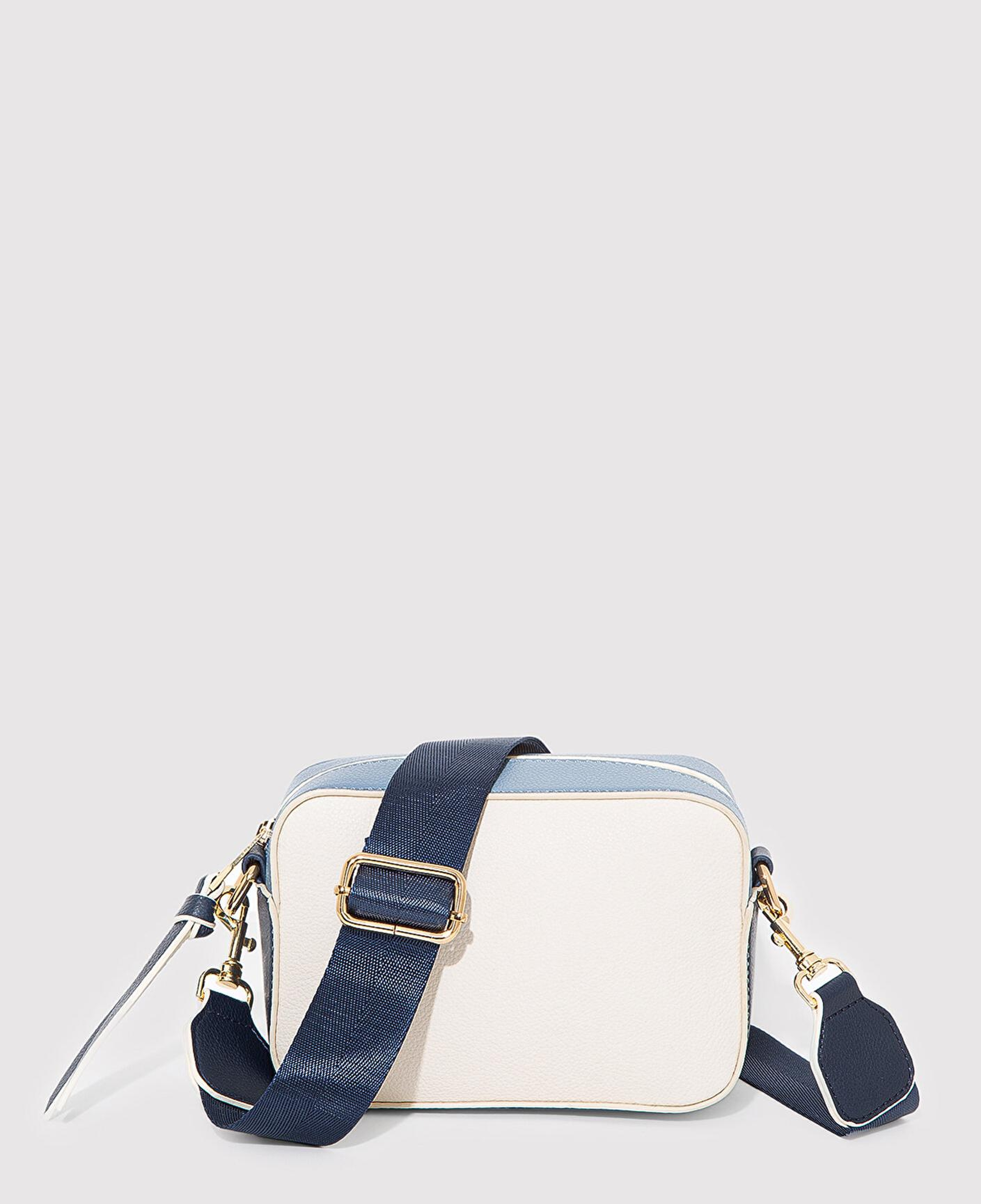 Mavi Lacivert Askılı Ekru Çapraz Çanta 1910084-32184