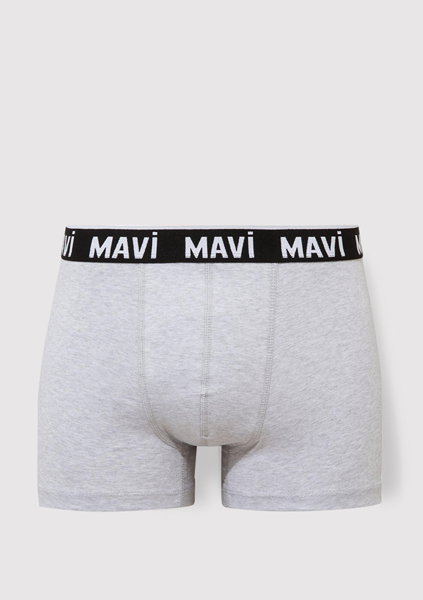 Mavi 3lü Baskılı Boxer 0911219-900