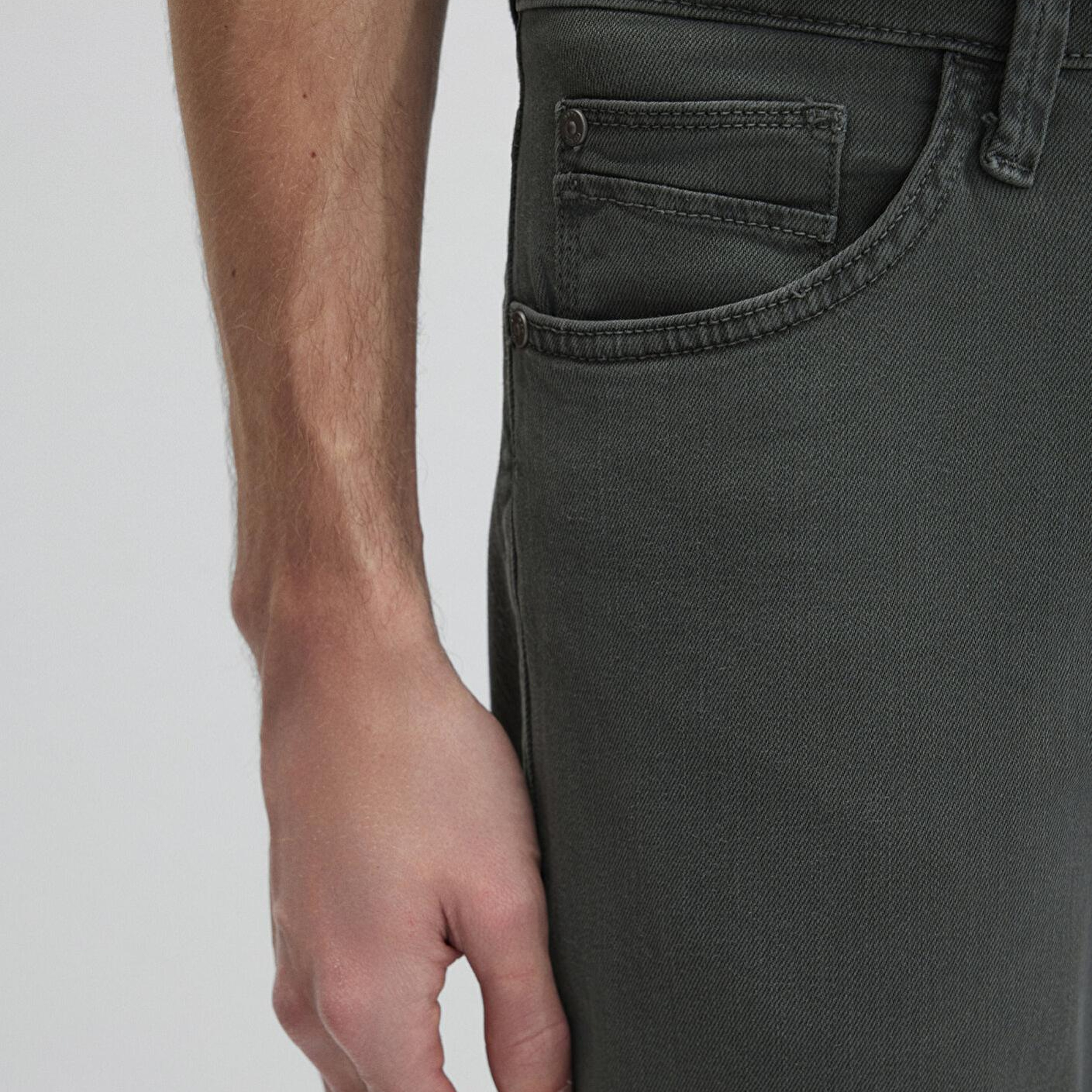 Mavi Hunter Yosun Yeşili Comfort Gabardin Pantolon 0020285644