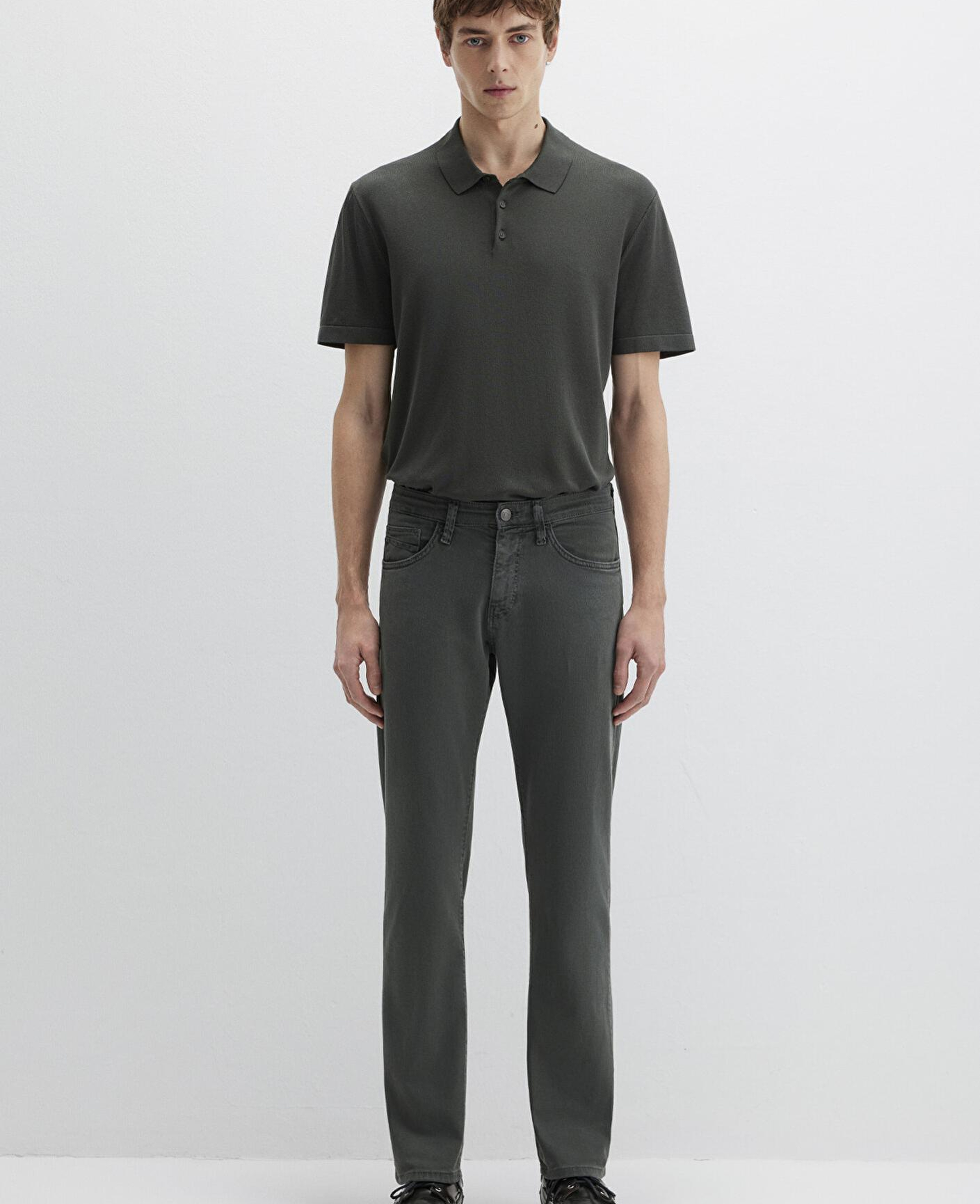 Mavi Hunter Yosun Yeşili Comfort Gabardin Pantolon 0020285644