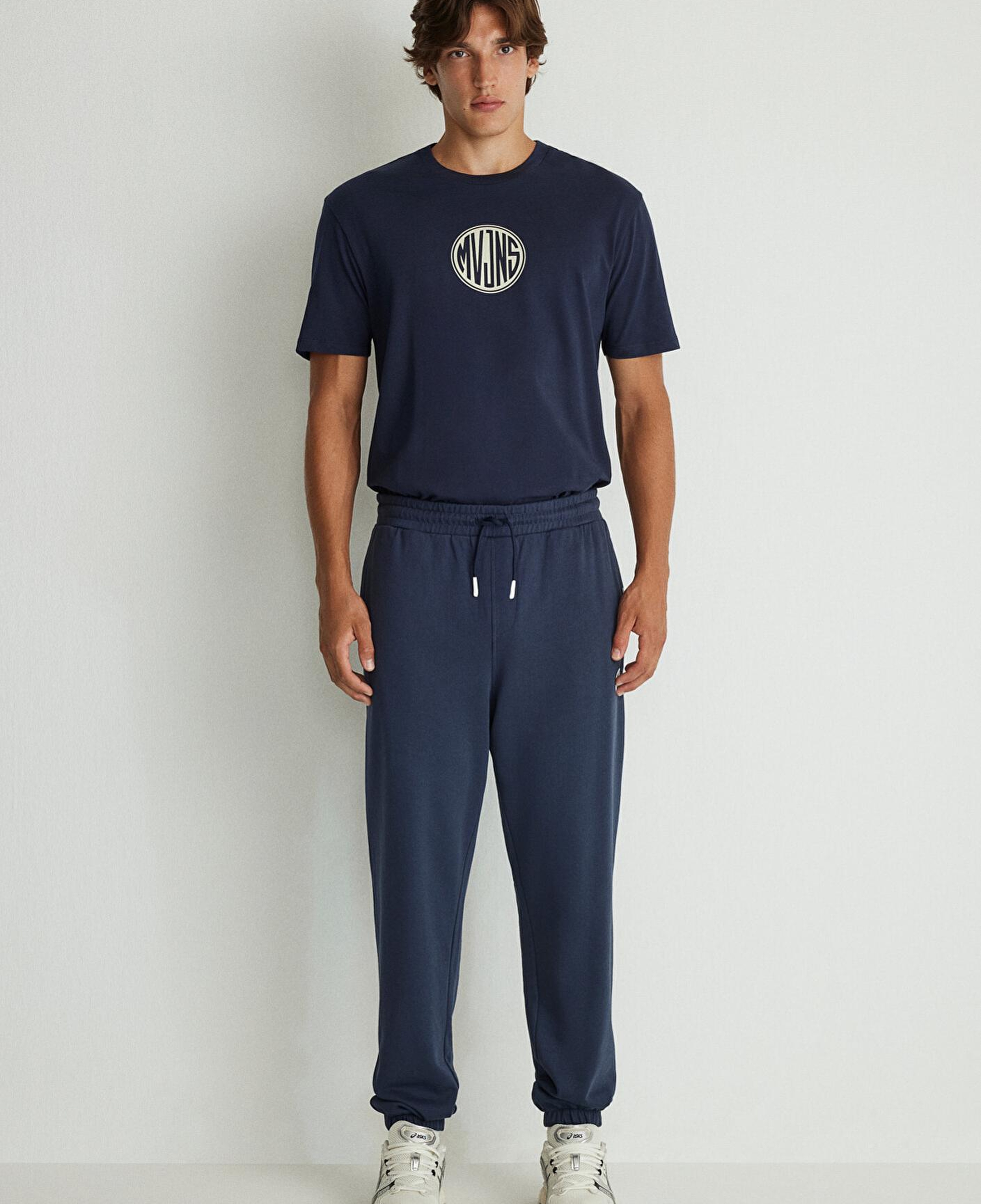 Mavi MVJNS Logo Baskılı Lacivert Eşofman Altı 0010175-70490