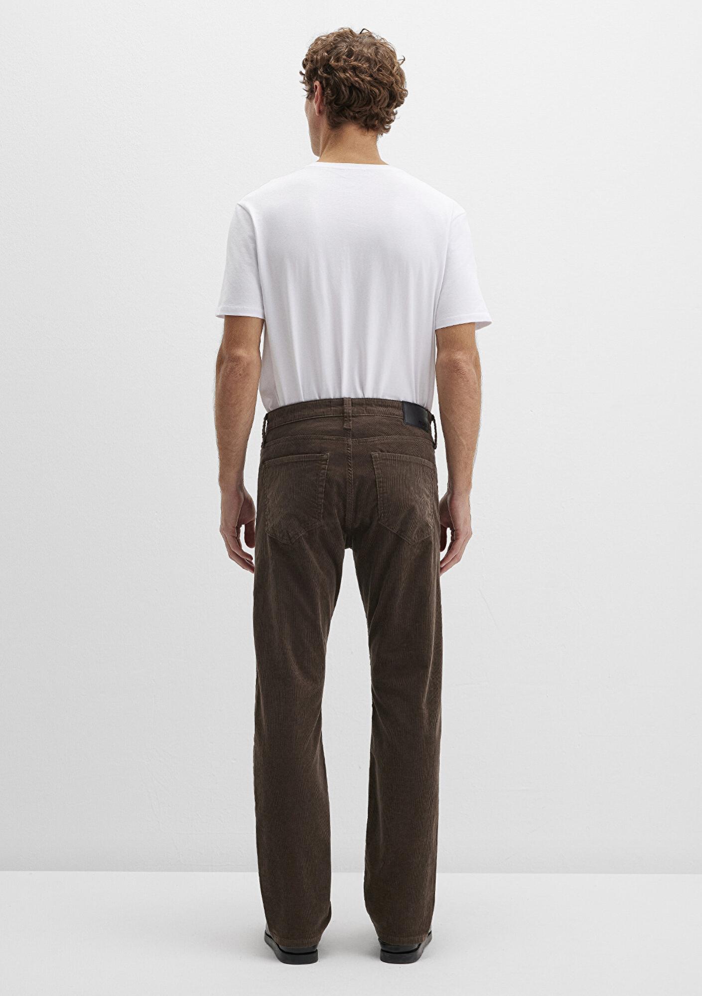 Mavi Hunter Kahverengi Kadife Pantolon 0020235666