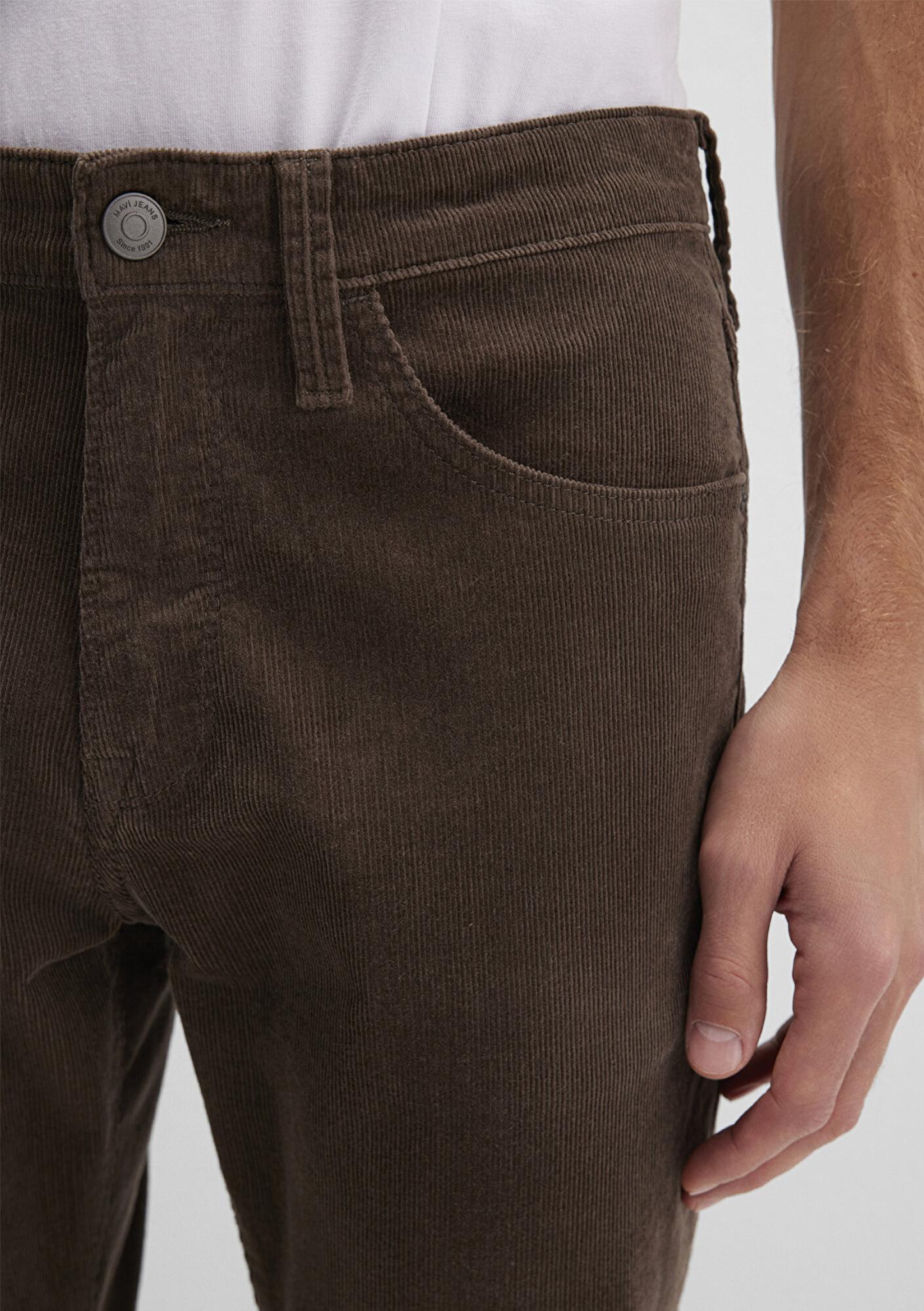 Mavi Hunter Kahverengi Kadife Pantolon 0020235666