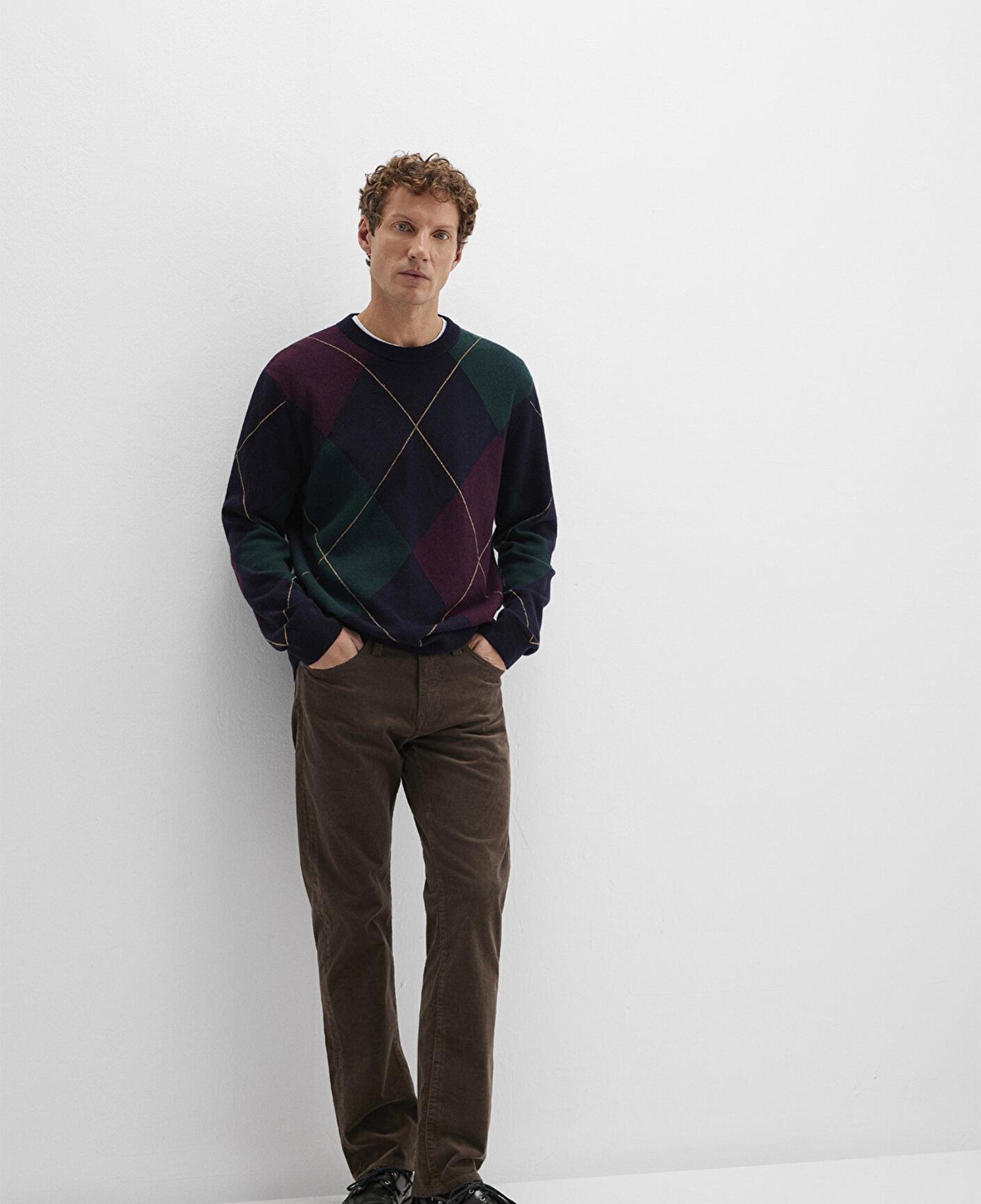 Mavi Hunter Kahverengi Kadife Pantolon 0020235666