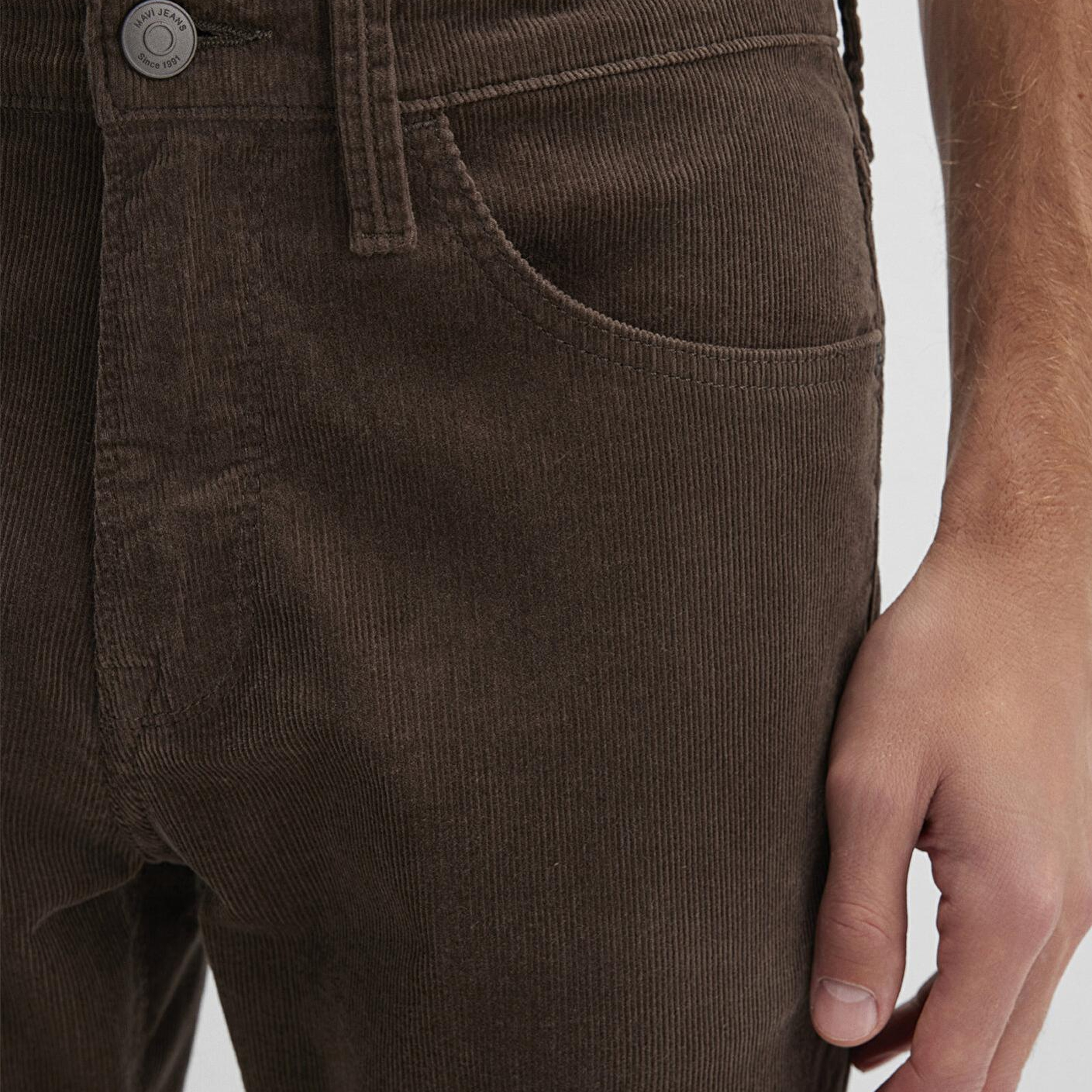 Mavi Hunter Kahverengi Kadife Pantolon 0020235666