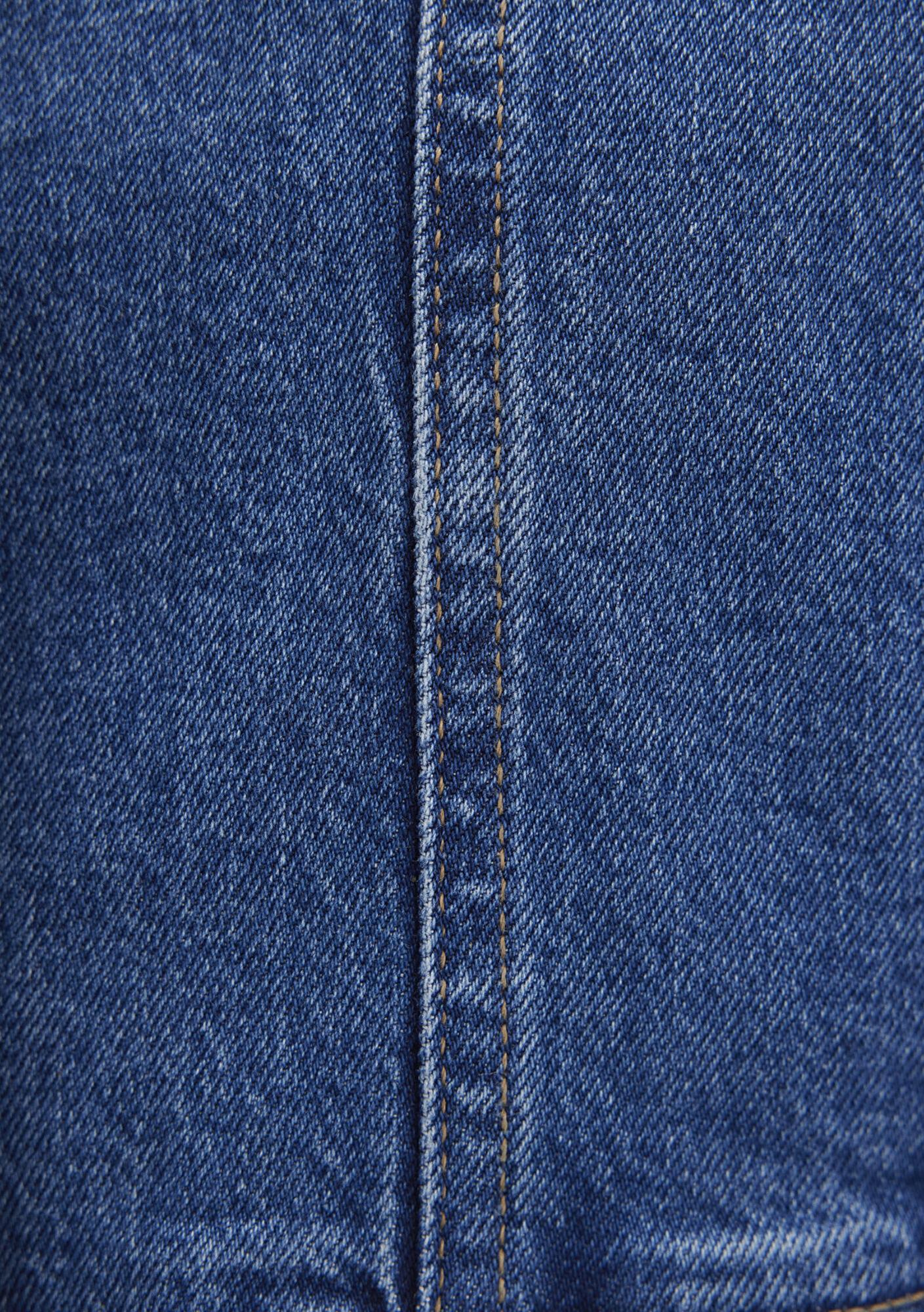 Mavi Merlin Real Blue Koyu Mavi Jean Yelek Fitted / Vücuda Oturan Kesim 1110265-85670