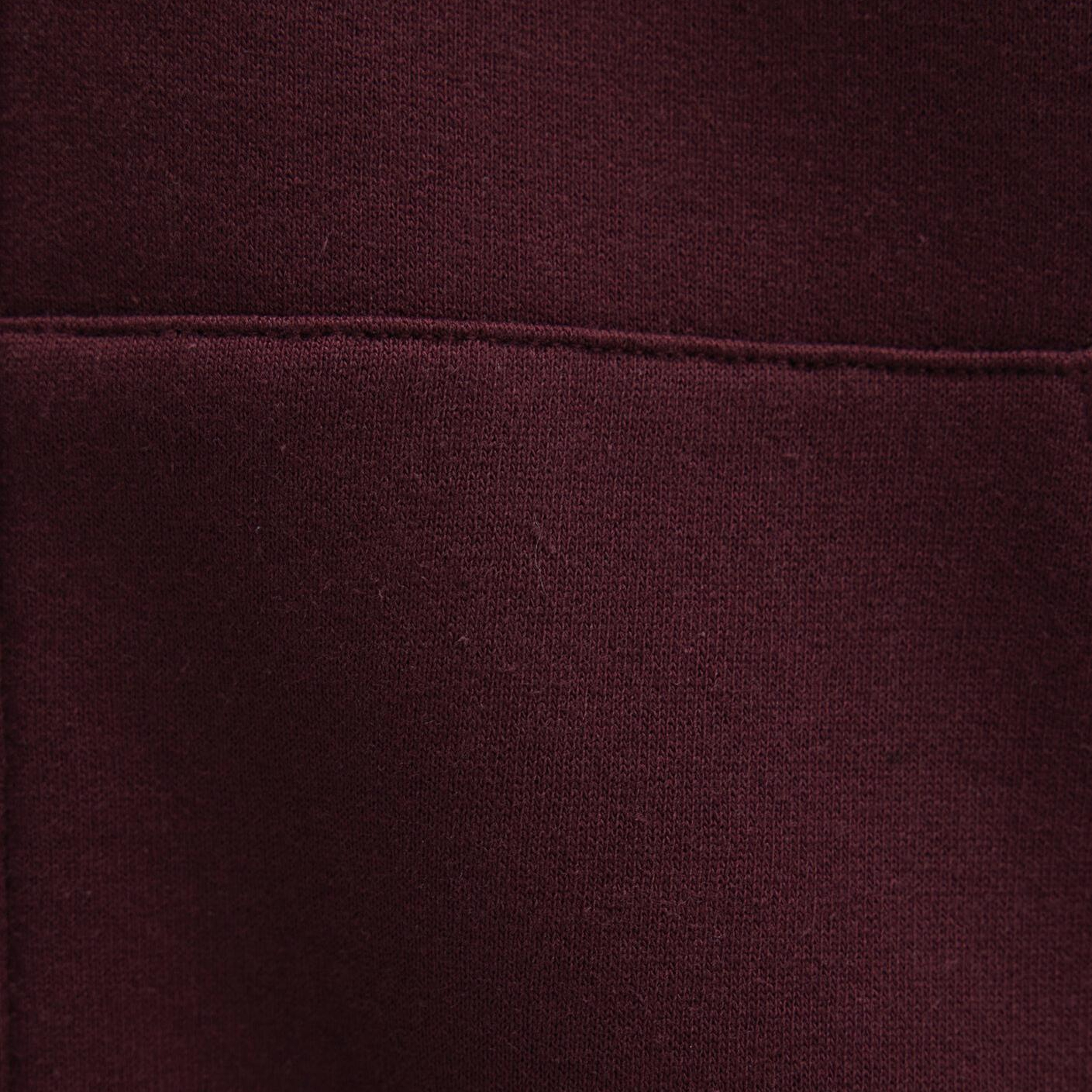 Mavi Mühür Logo Nakışlı Kapüşonlu Fermuarlı Bordo Sweatshirt 066979-70426