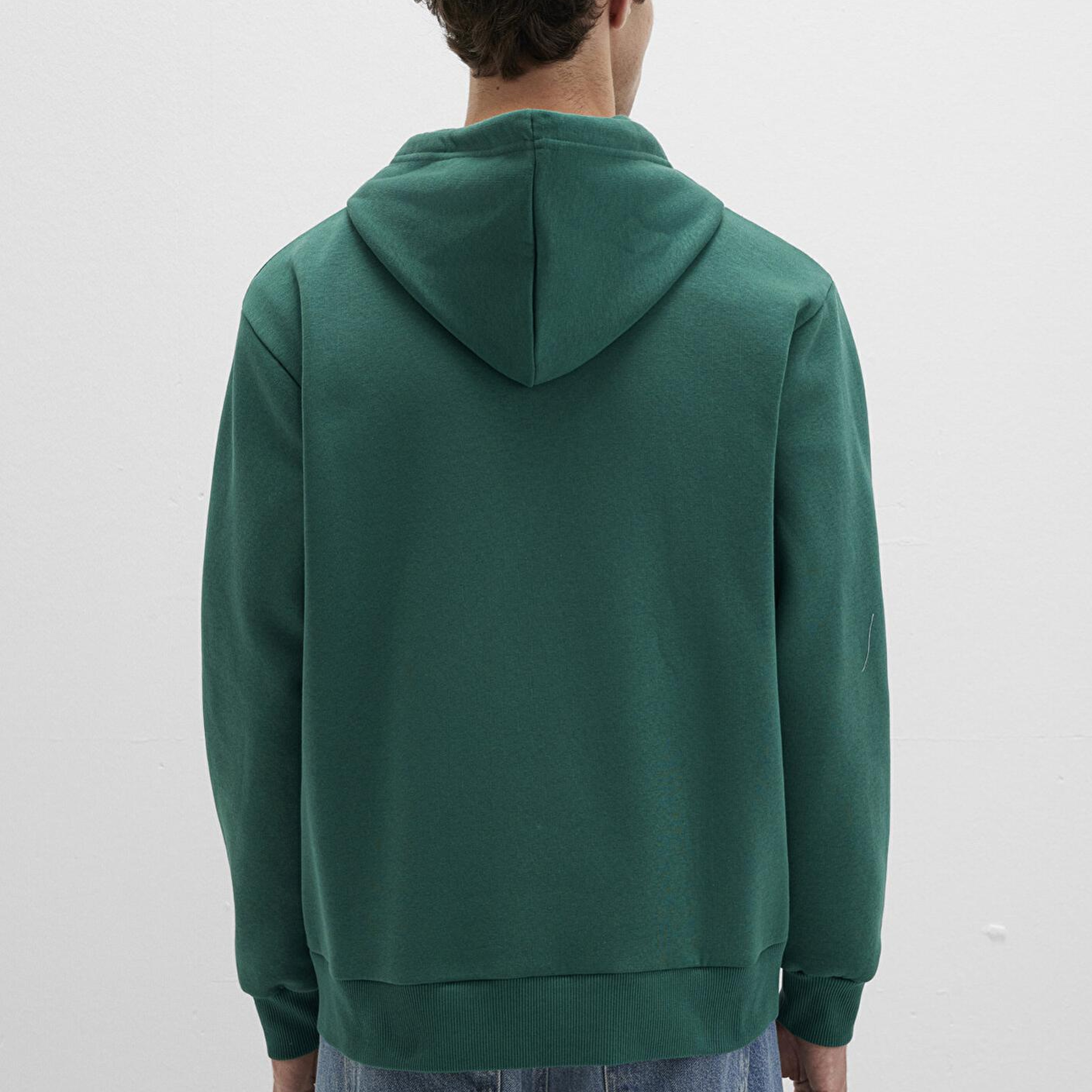 Mavi Mavi Logo Baskılı Fermuarlı Yeşil Sweatshirt 0611715-71874