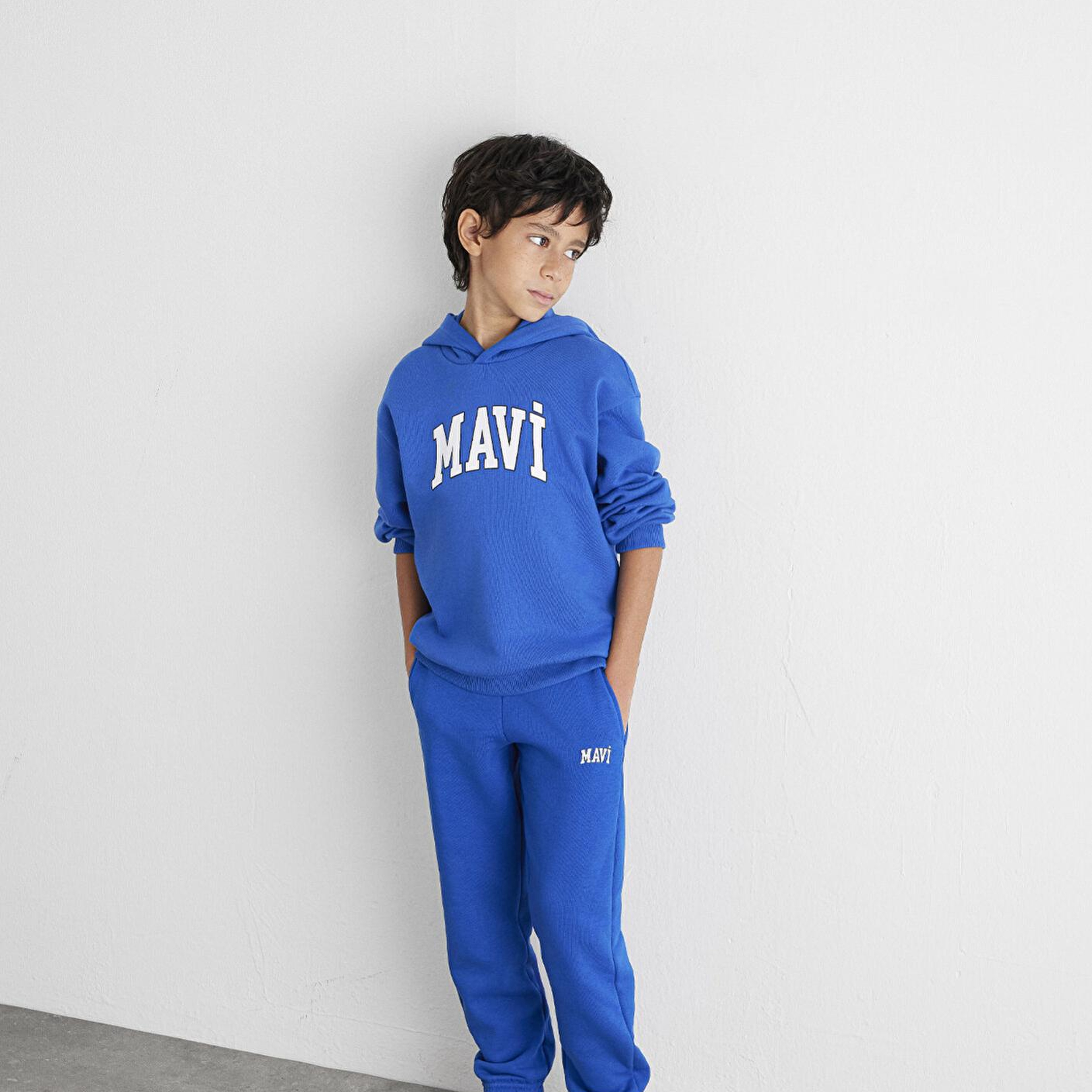 Mavi Mavi Logo Baskılı Mavi Eşofman Altı 6010000-70896