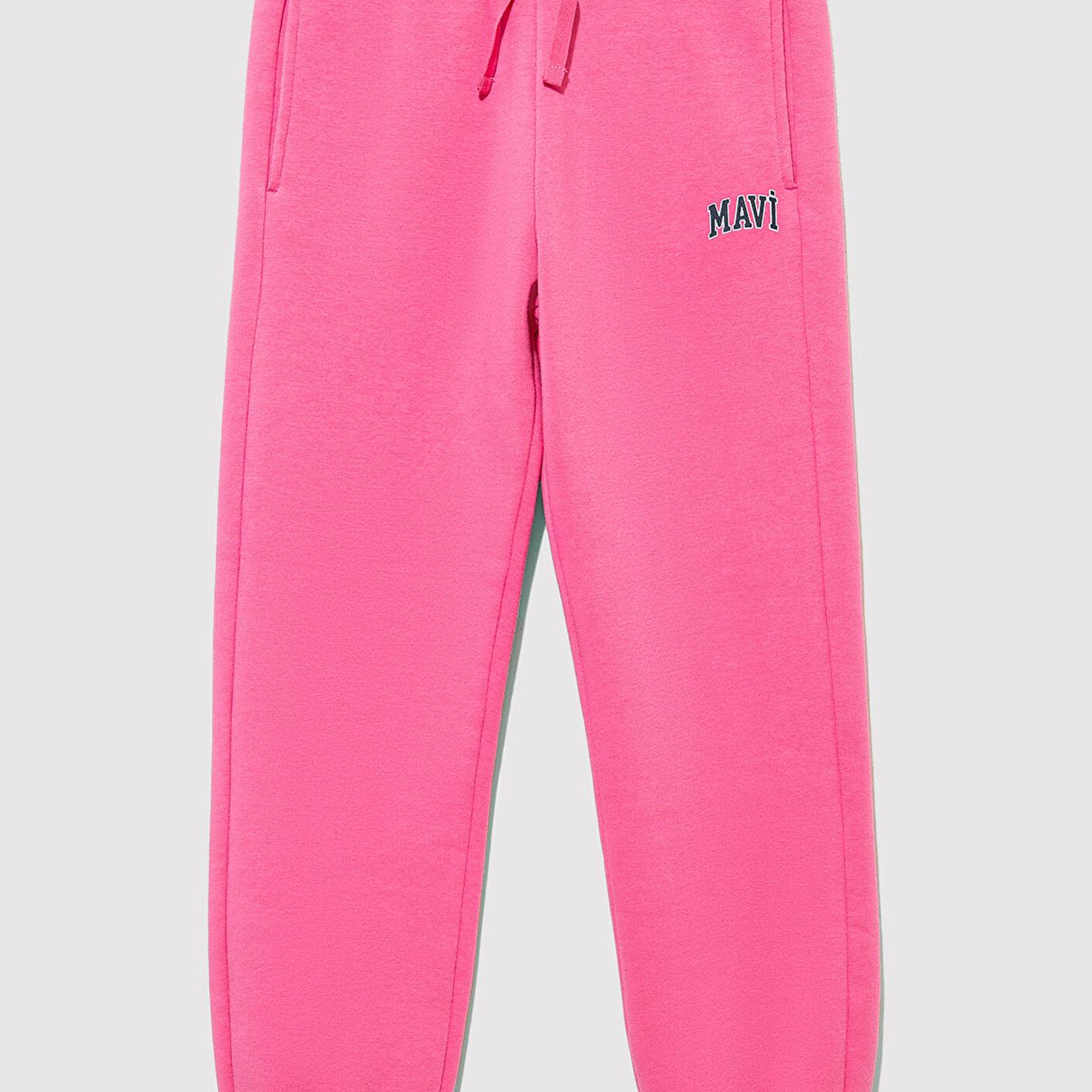 Mavi Mavi Logo Baskılı Pembe Eşofman Altı 7010000-70982