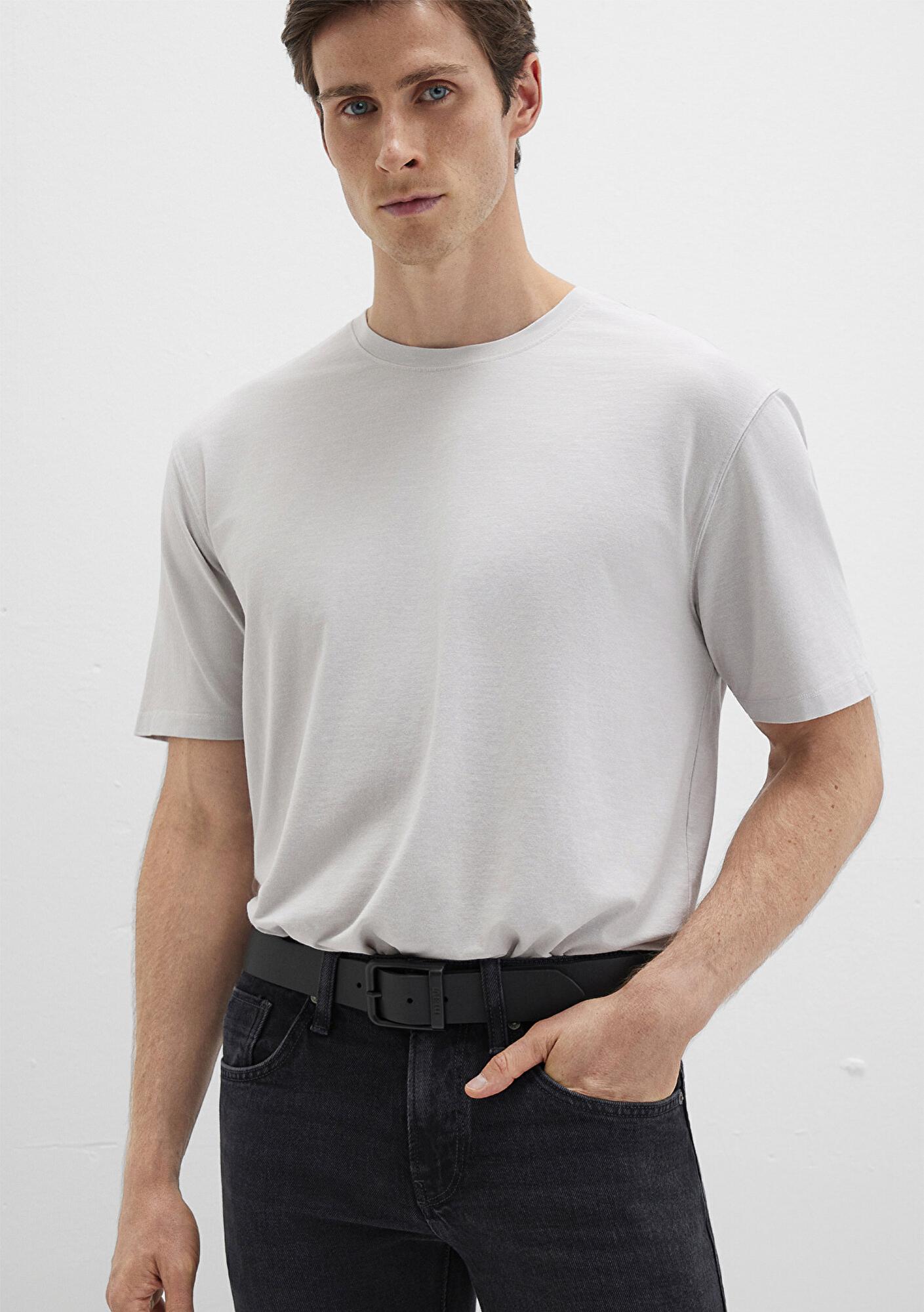 Mavi Siyah Suni Deri Kemer 0911020-900