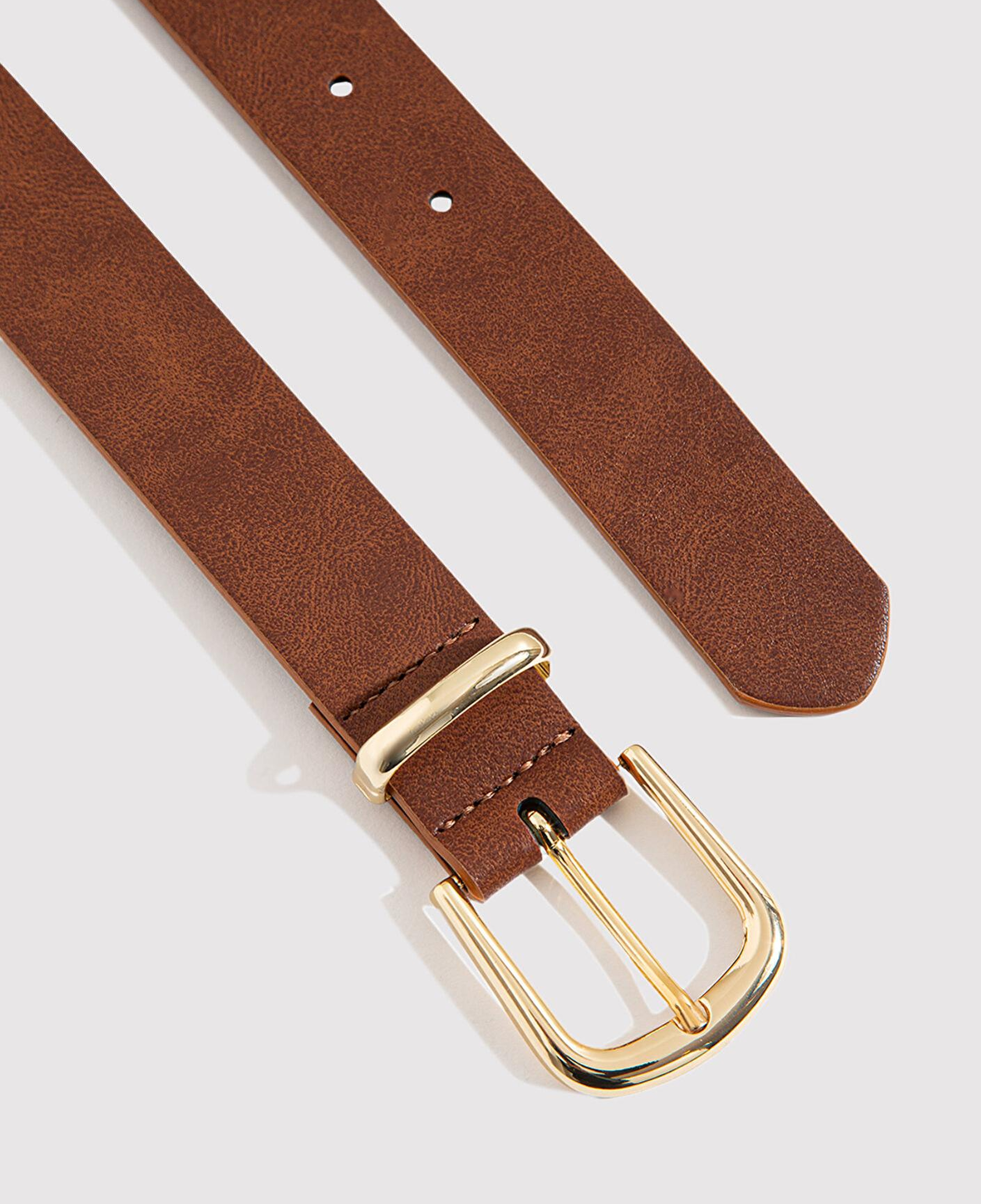 Mavi Kahverengi Suni Deri Kemer 1911793-70304