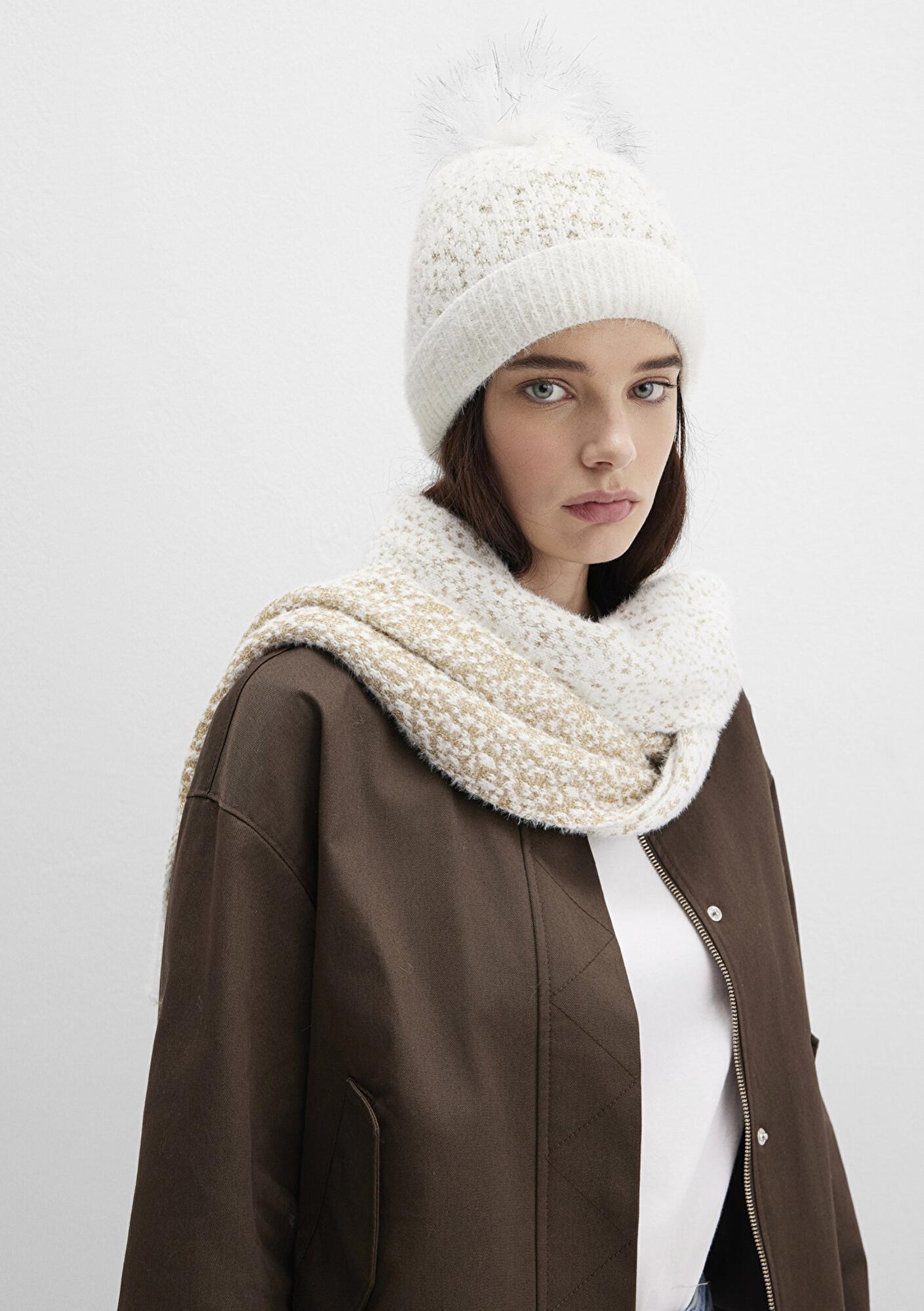 Mavi Bej Atkı 1911779-34523