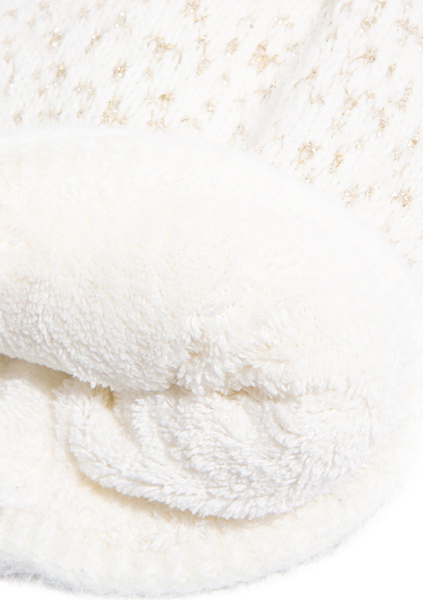 Mavi Ponponlu Ekru Bere 1911778-34523