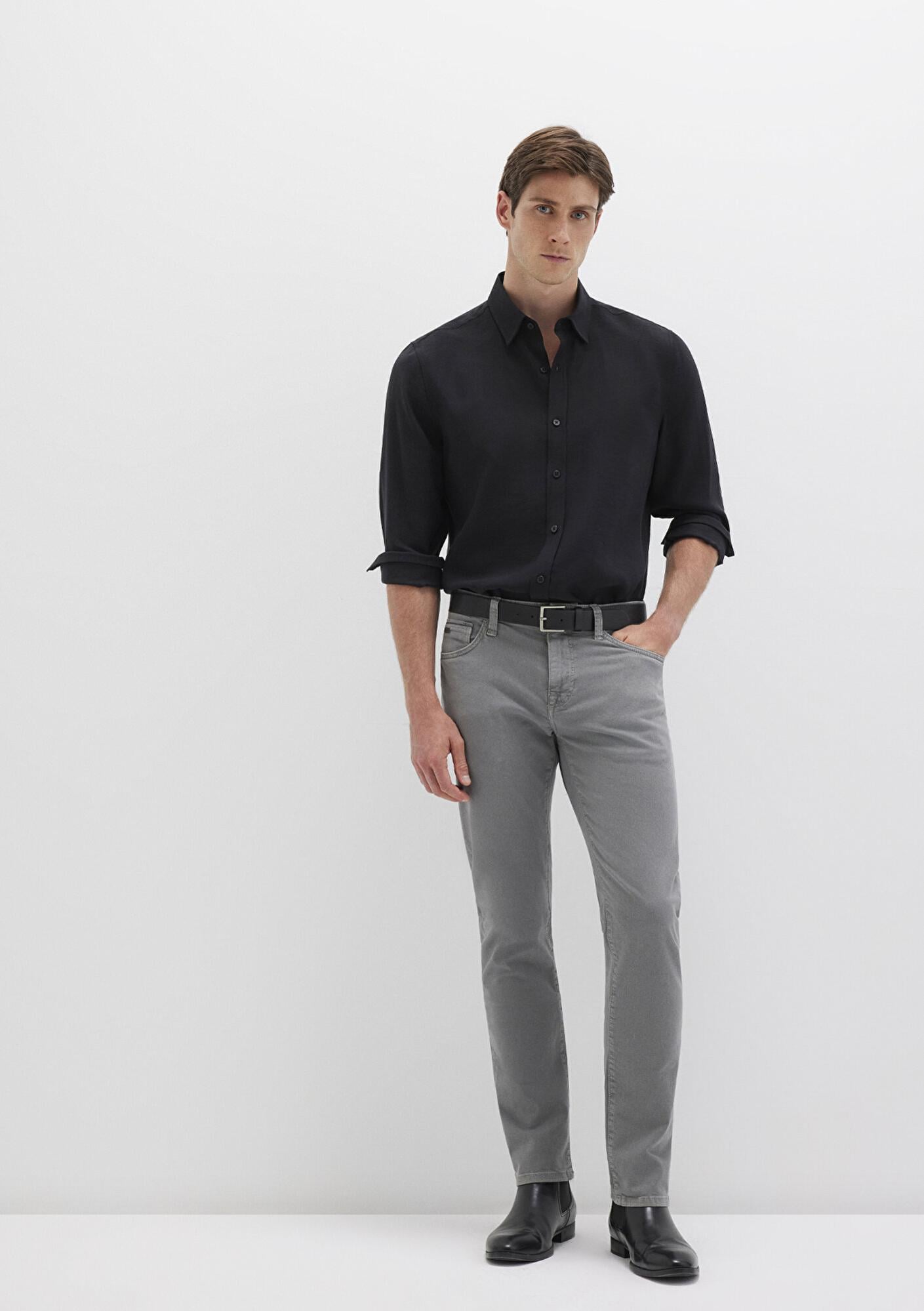 Mavi Marcus Mavi Black Koyu Gri Gabardin Pantolon 0035182453