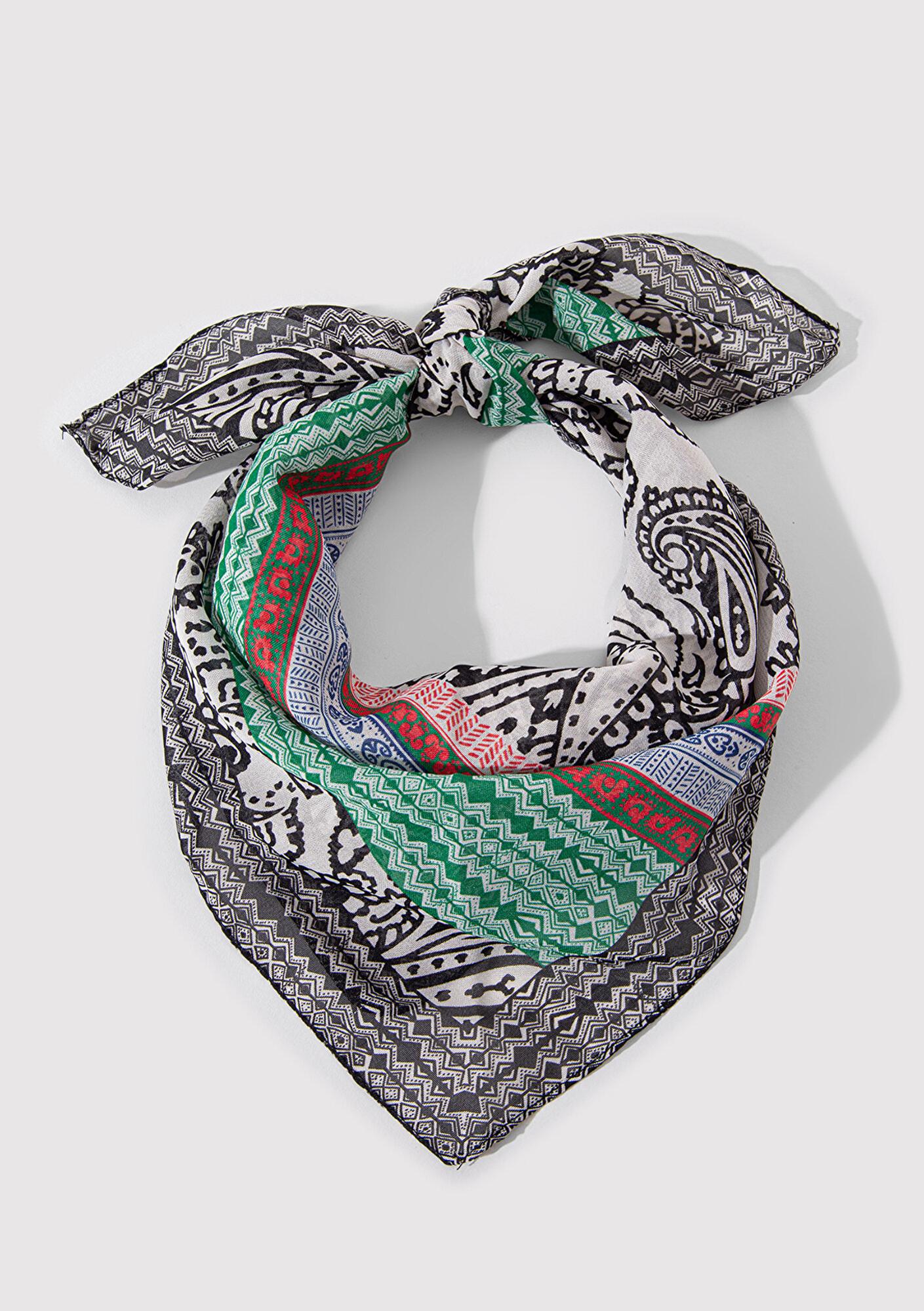 Mavi Baskılı Bandana 1911812-34523