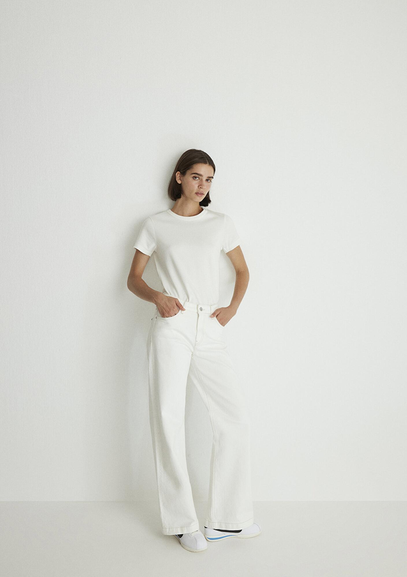 Mavi Malibu Kolej Kırık Beyaz Jean Pantolon 1010152-85277