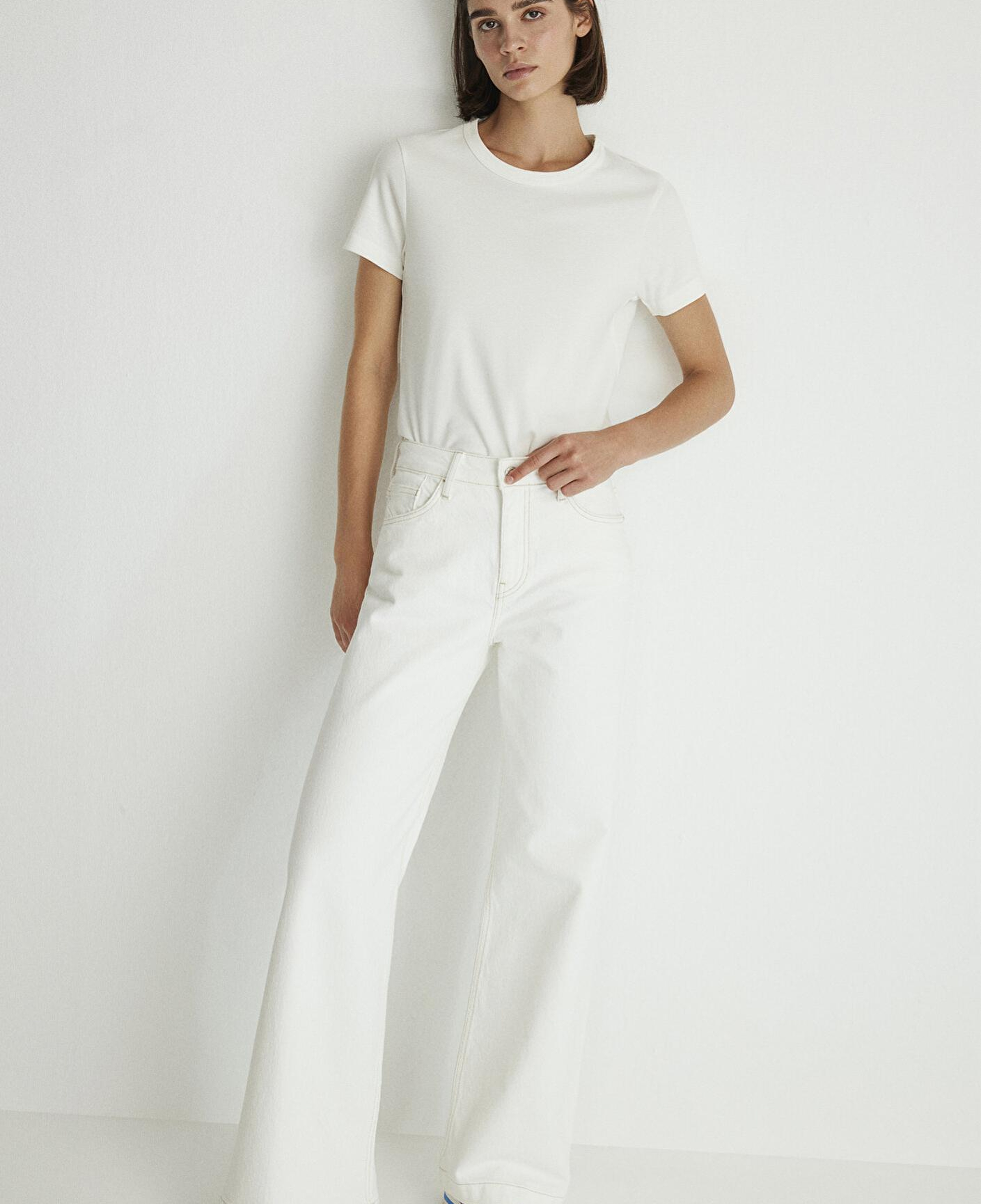 Mavi Malibu Kolej Kırık Beyaz Jean Pantolon 1010152-85277