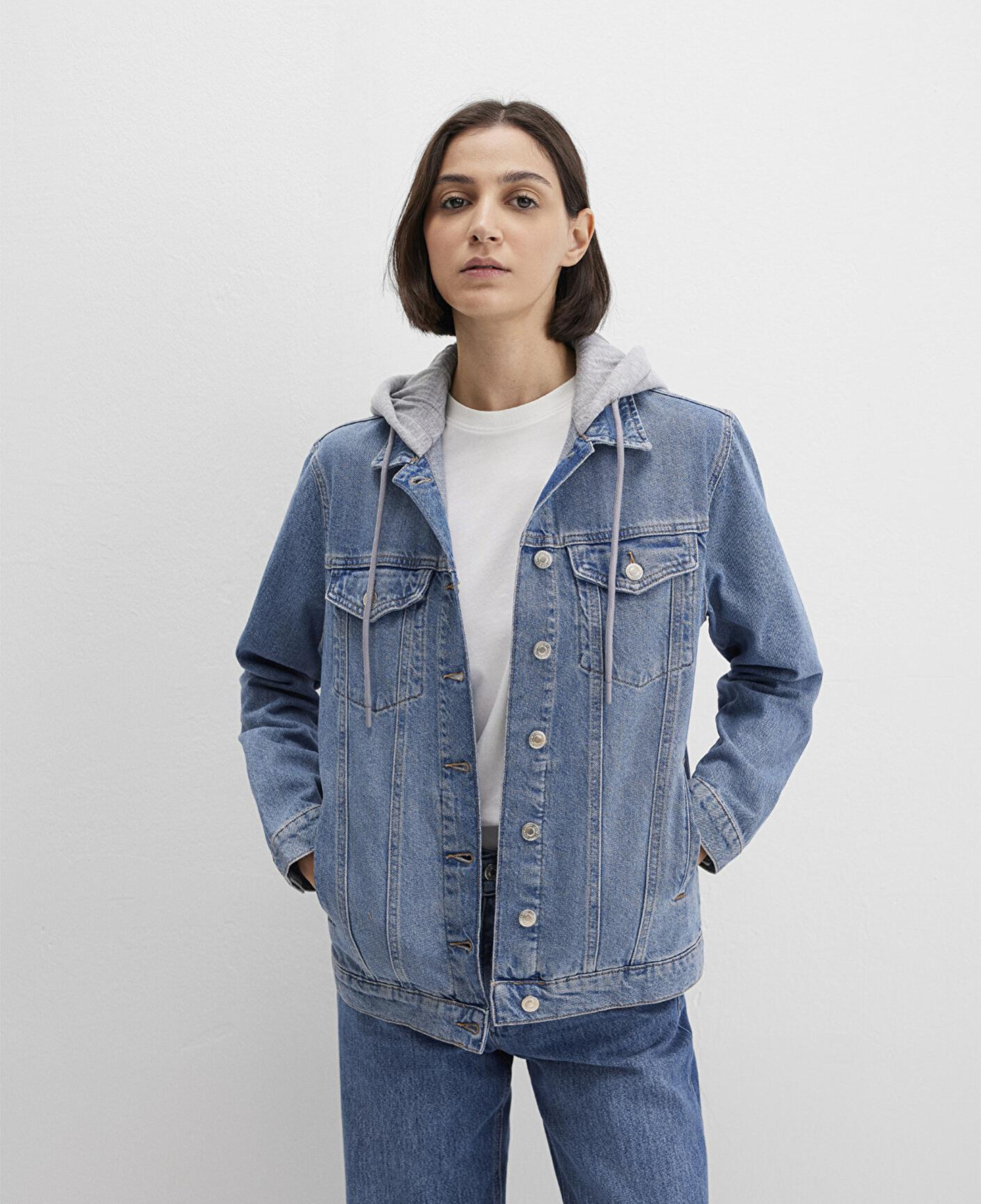 Mavi Karla 90lar Indigo Mavisi Jean Ceket 110154-85296