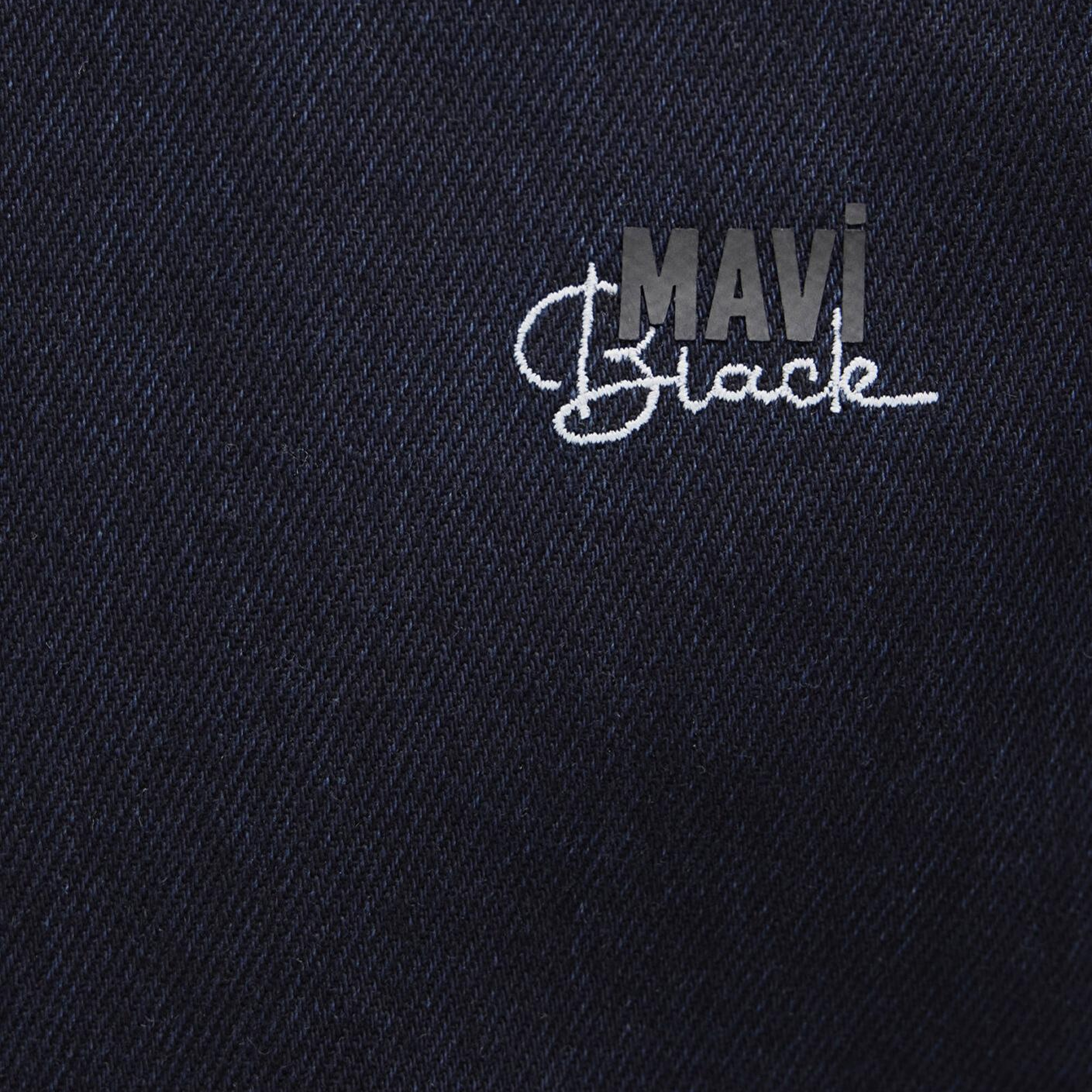 Mavi Roy Lux Black Gece Mavisi Jean Gömlek Slim Fit / Dar Kesim 0210496-85224