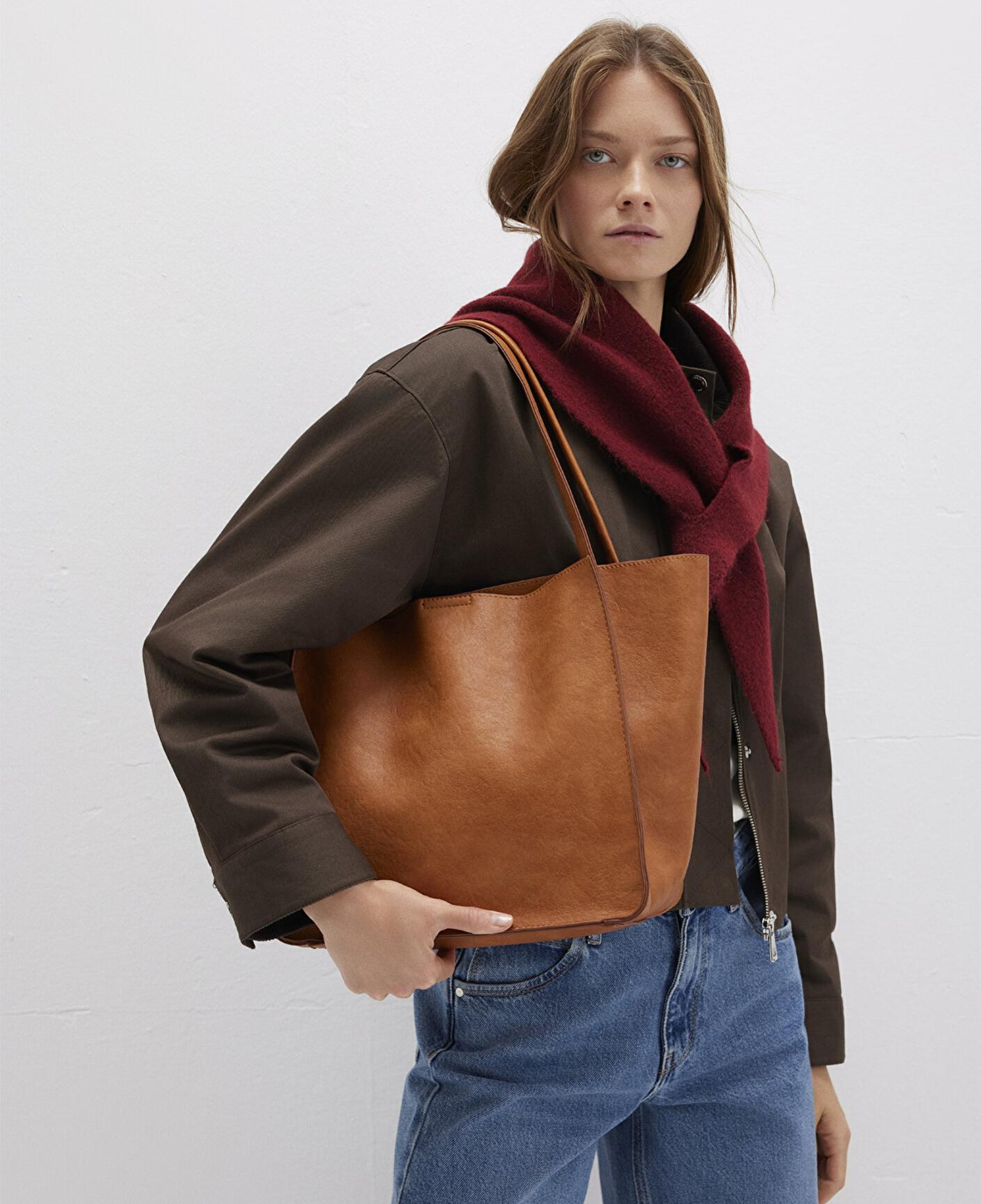 Mavi Taba Omuz Çantası 1911654-34614