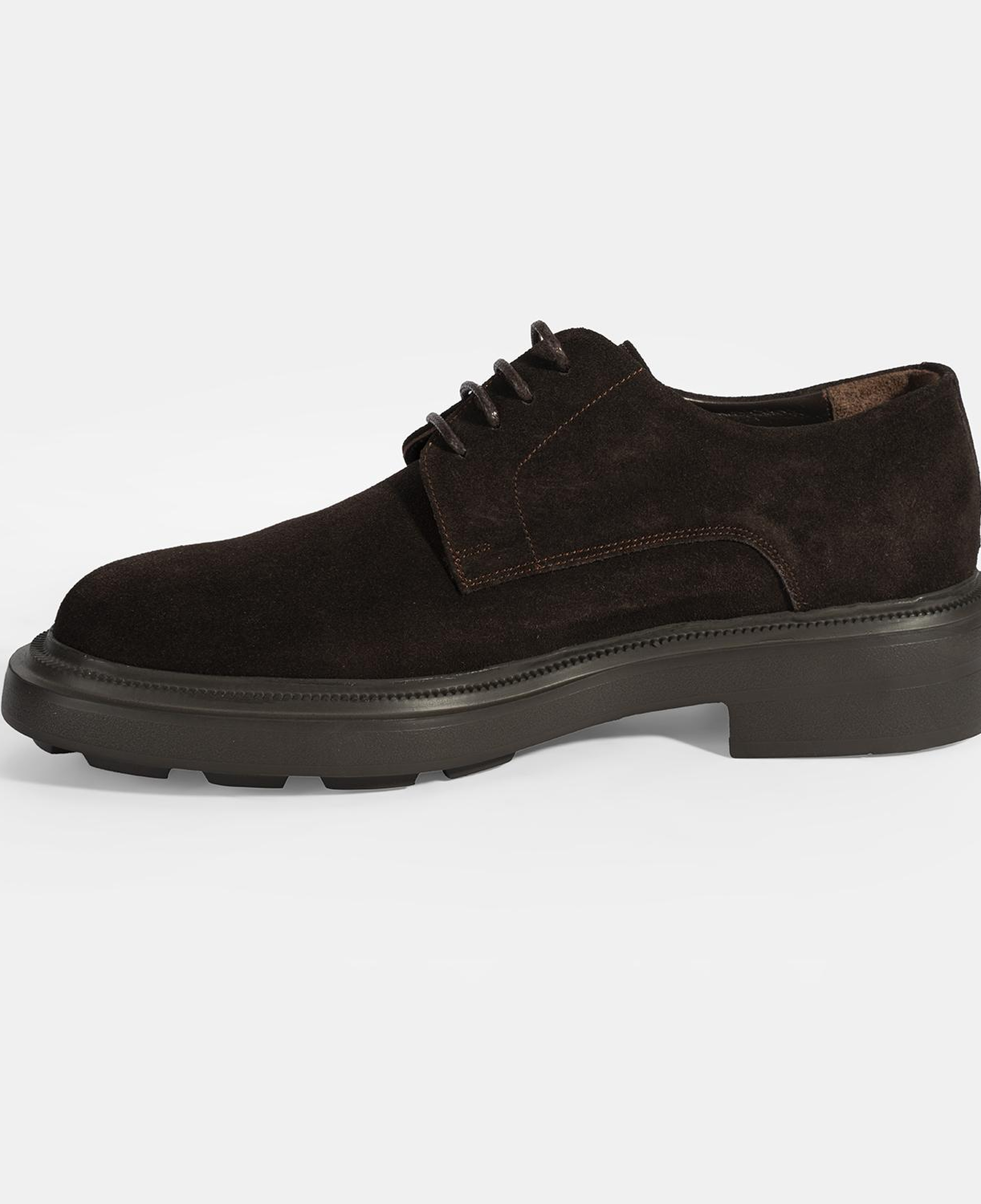 Erkek Kahve Bağcıklı Günlük Süet Ayakkabı