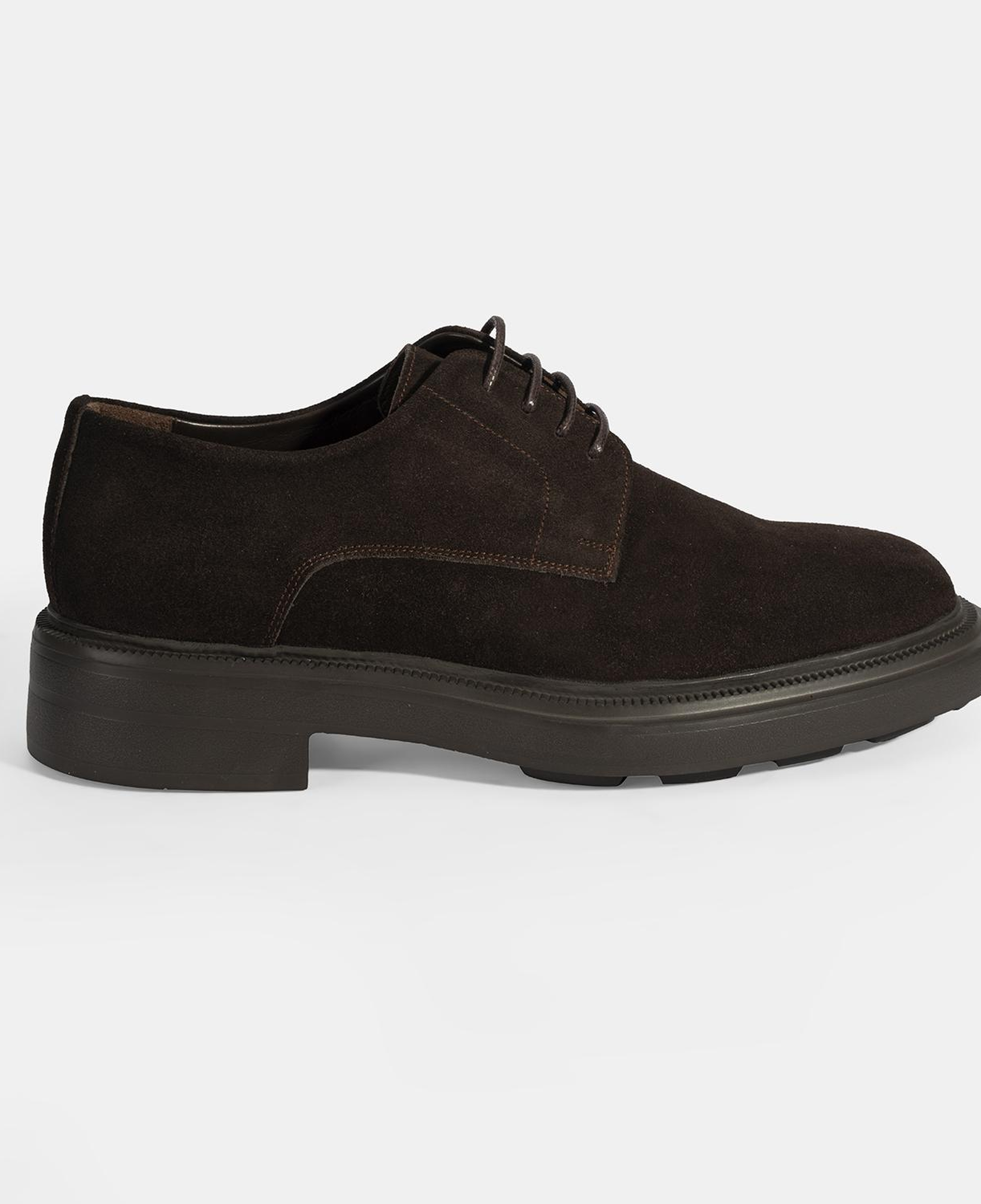Erkek Kahve Bağcıklı Günlük Süet Ayakkabı