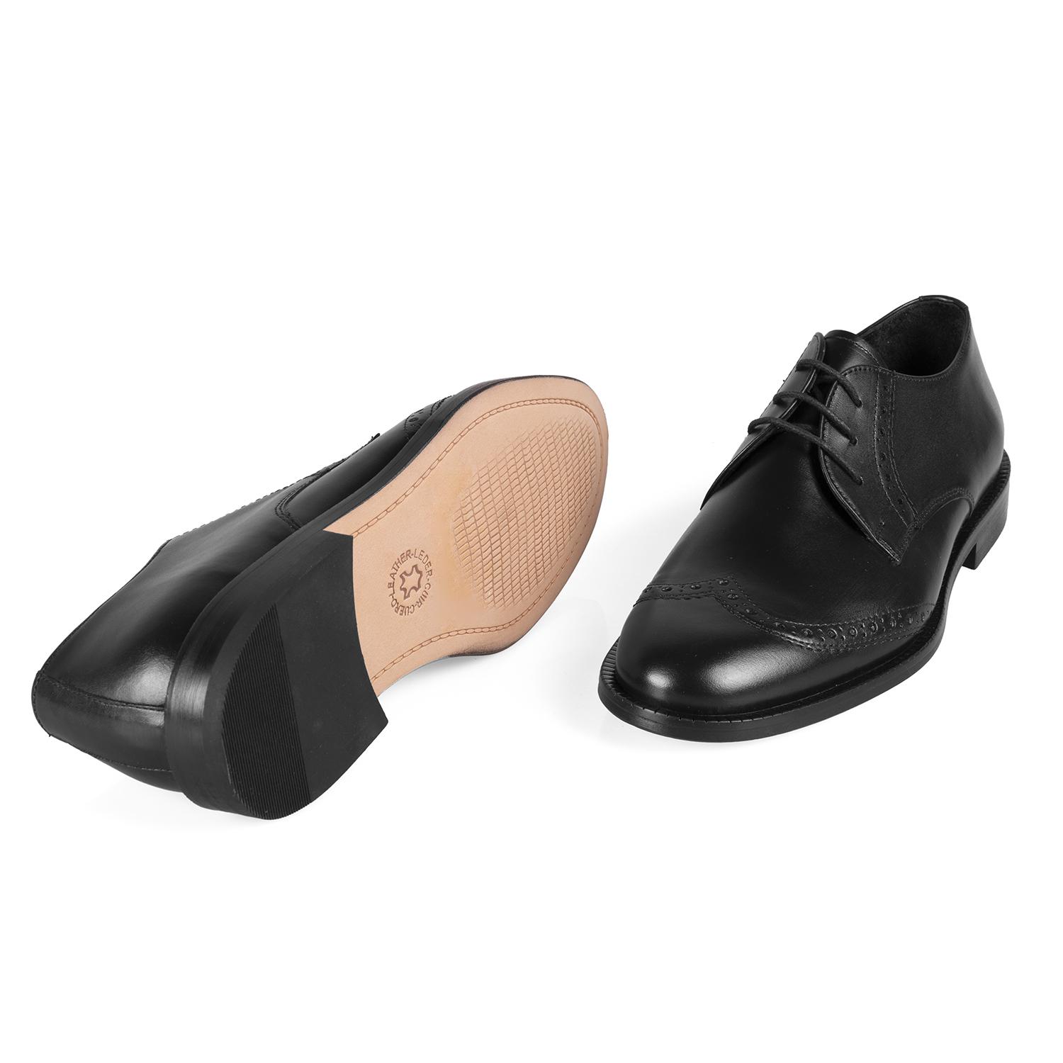 Kadın Siyah Deri Klasik Ayakkabı