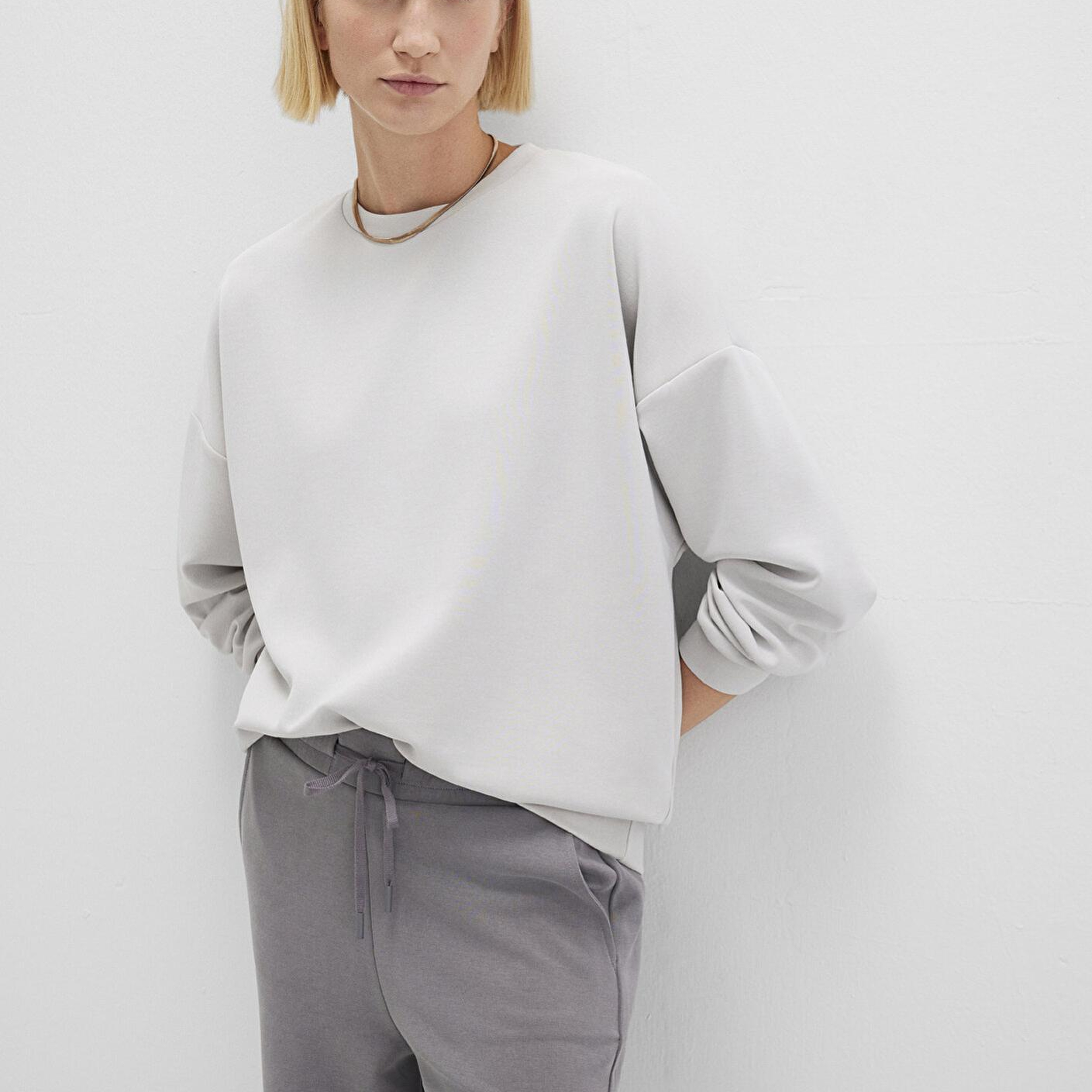 Mavi Lux Touch (TENCEL™) Modal Gri Sweatshirt 168837-70074