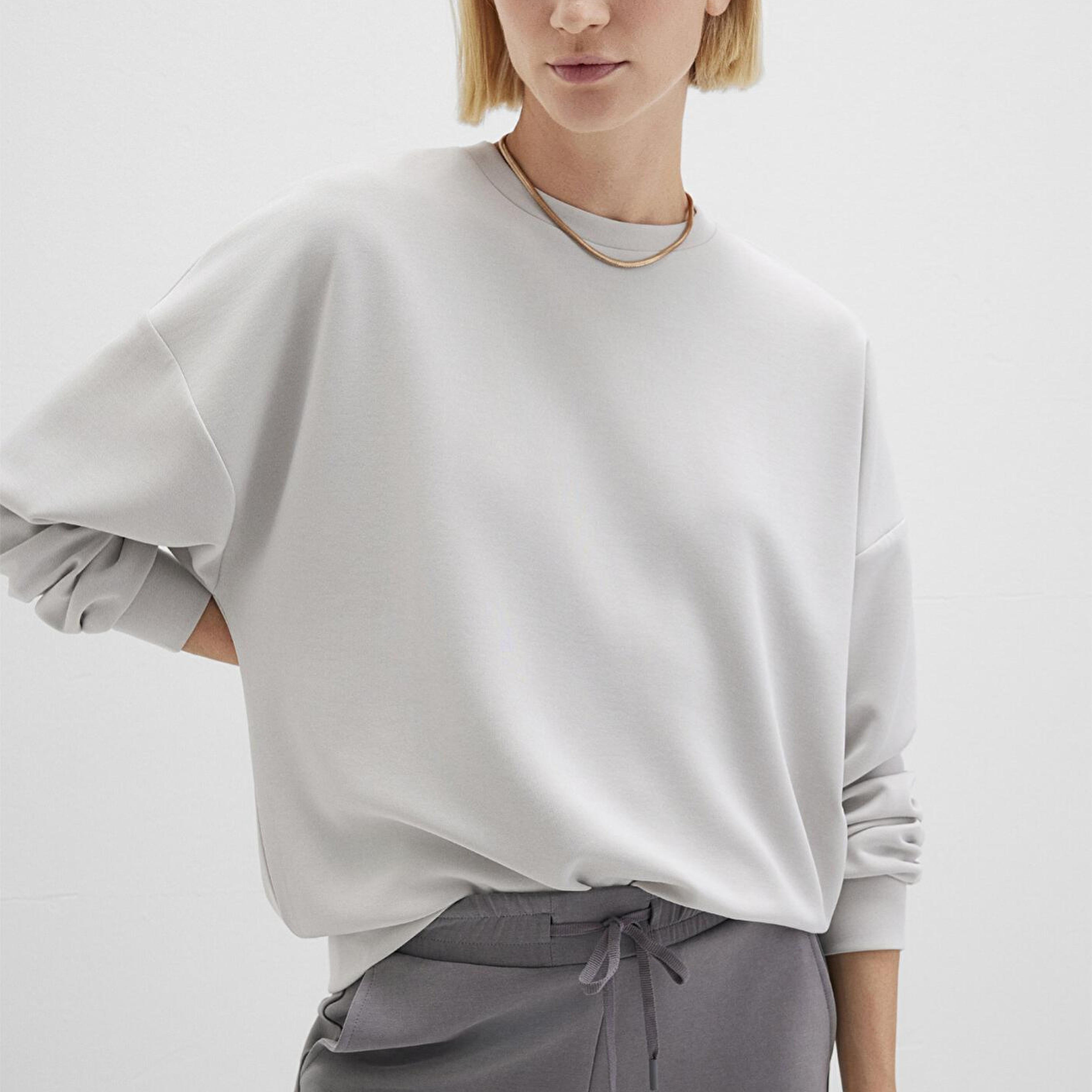 Mavi Lux Touch (TENCEL™) Modal Gri Sweatshirt 168837-70074