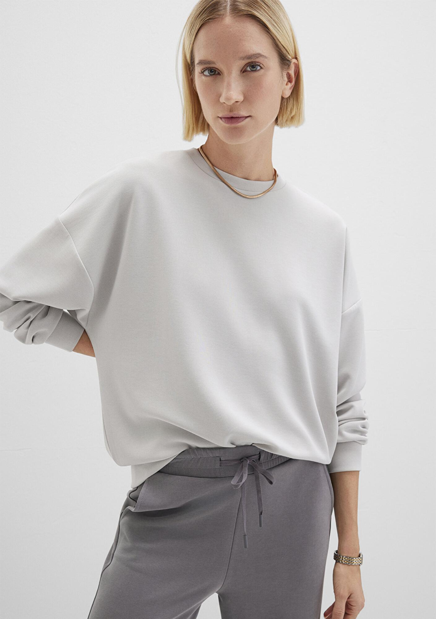 Mavi Lux Touch (TENCEL™) Modal Gri Sweatshirt 168837-70074