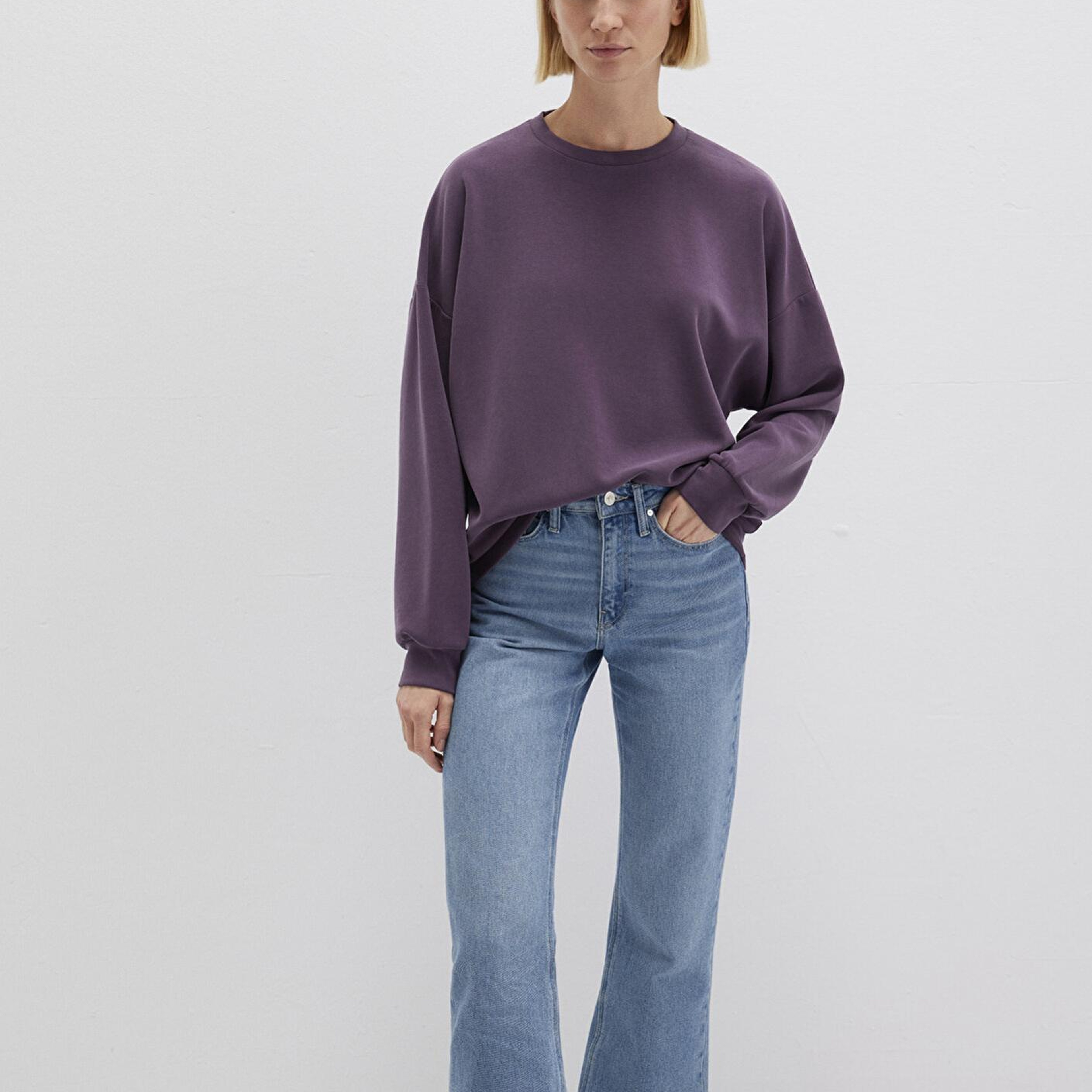 Mavi Lux Touch (TENCEL™) Modal Mor Sweatshirt 168837-70635