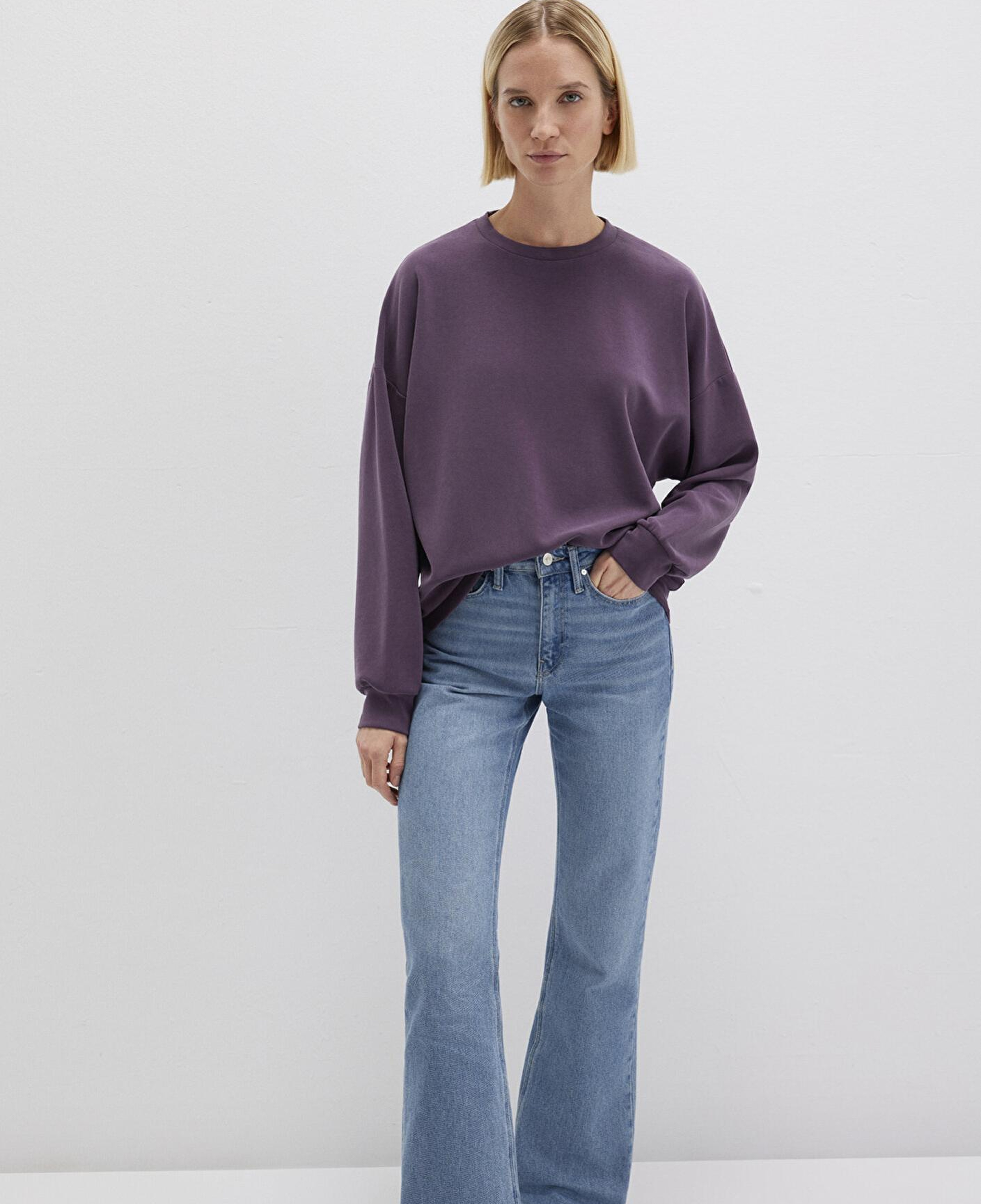 Mavi Lux Touch (TENCEL™) Modal Mor Sweatshirt 168837-70635