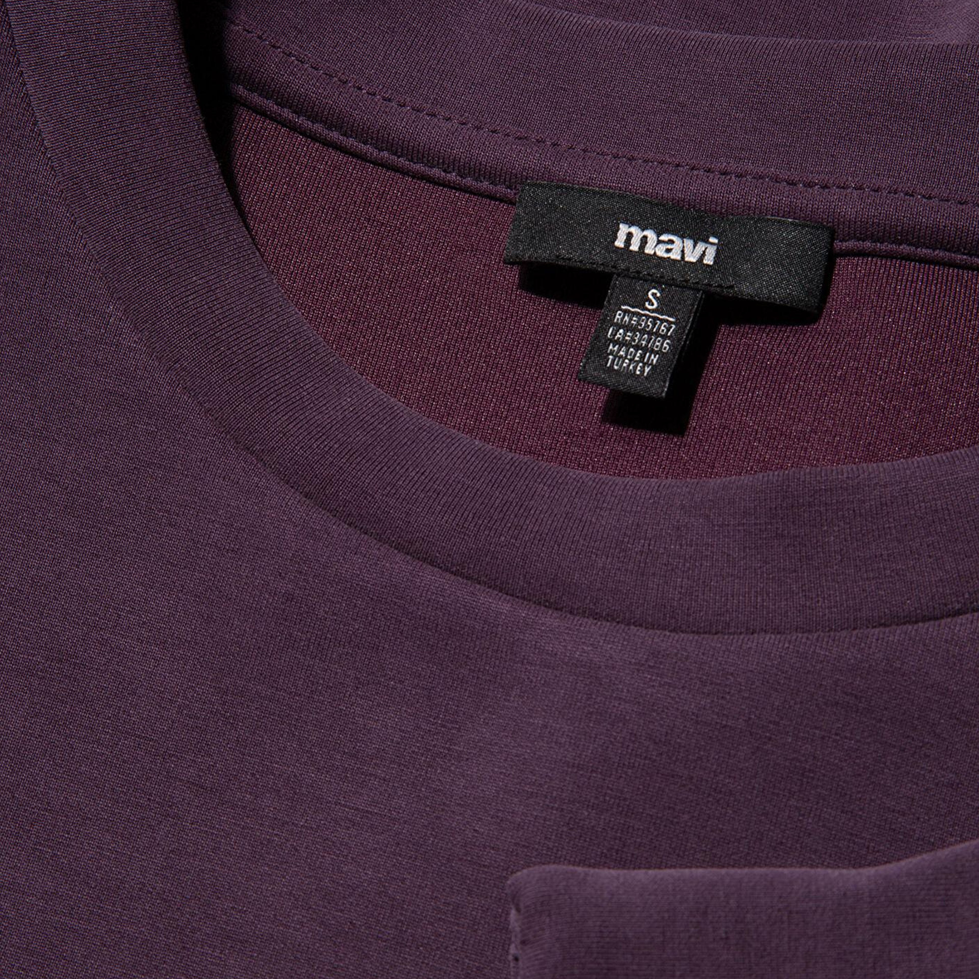 Mavi Lux Touch (TENCEL™) Modal Mor Sweatshirt 168837-70635