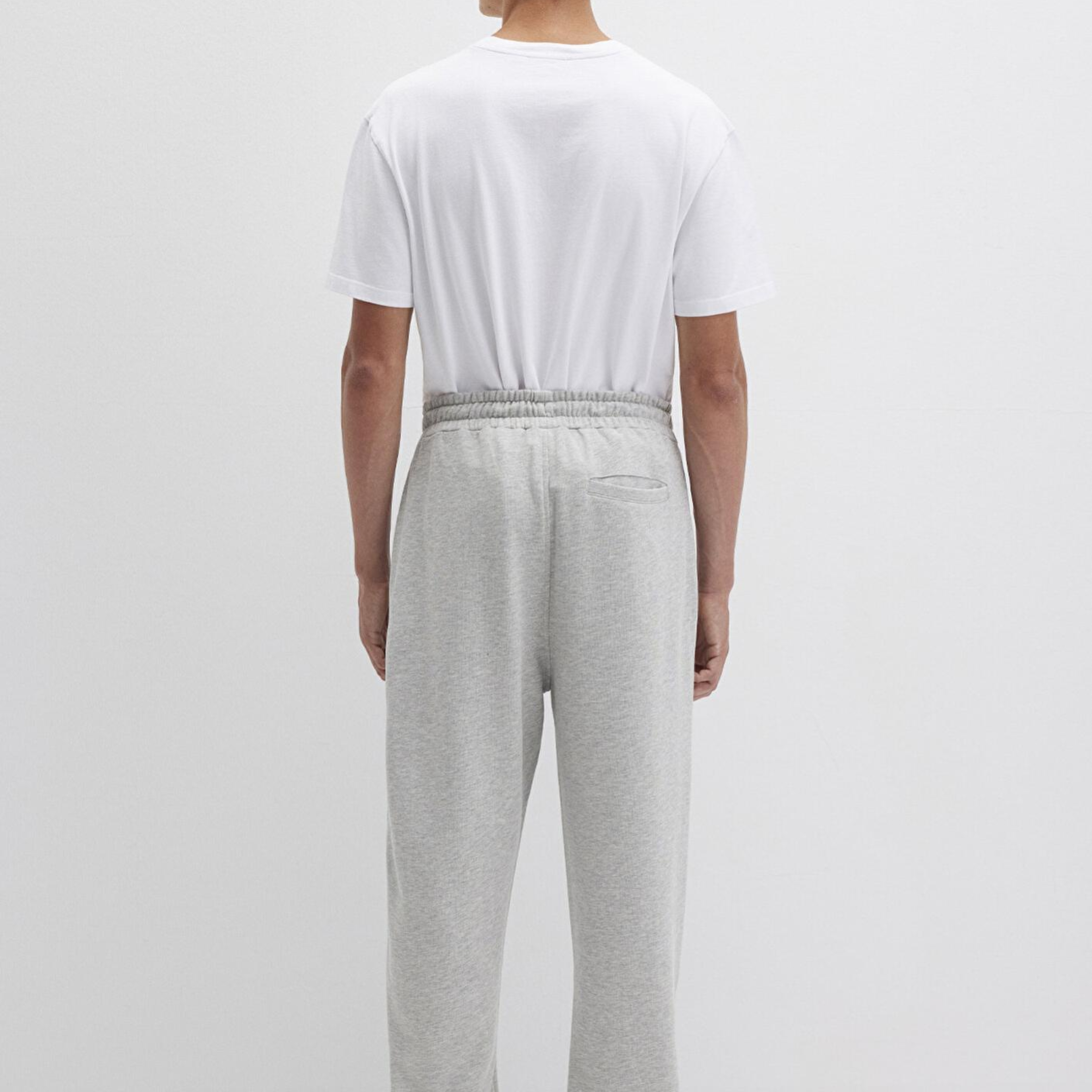 Mavi MVJNS Logo Baskılı Gri Eşofman Altı 0010175-80196