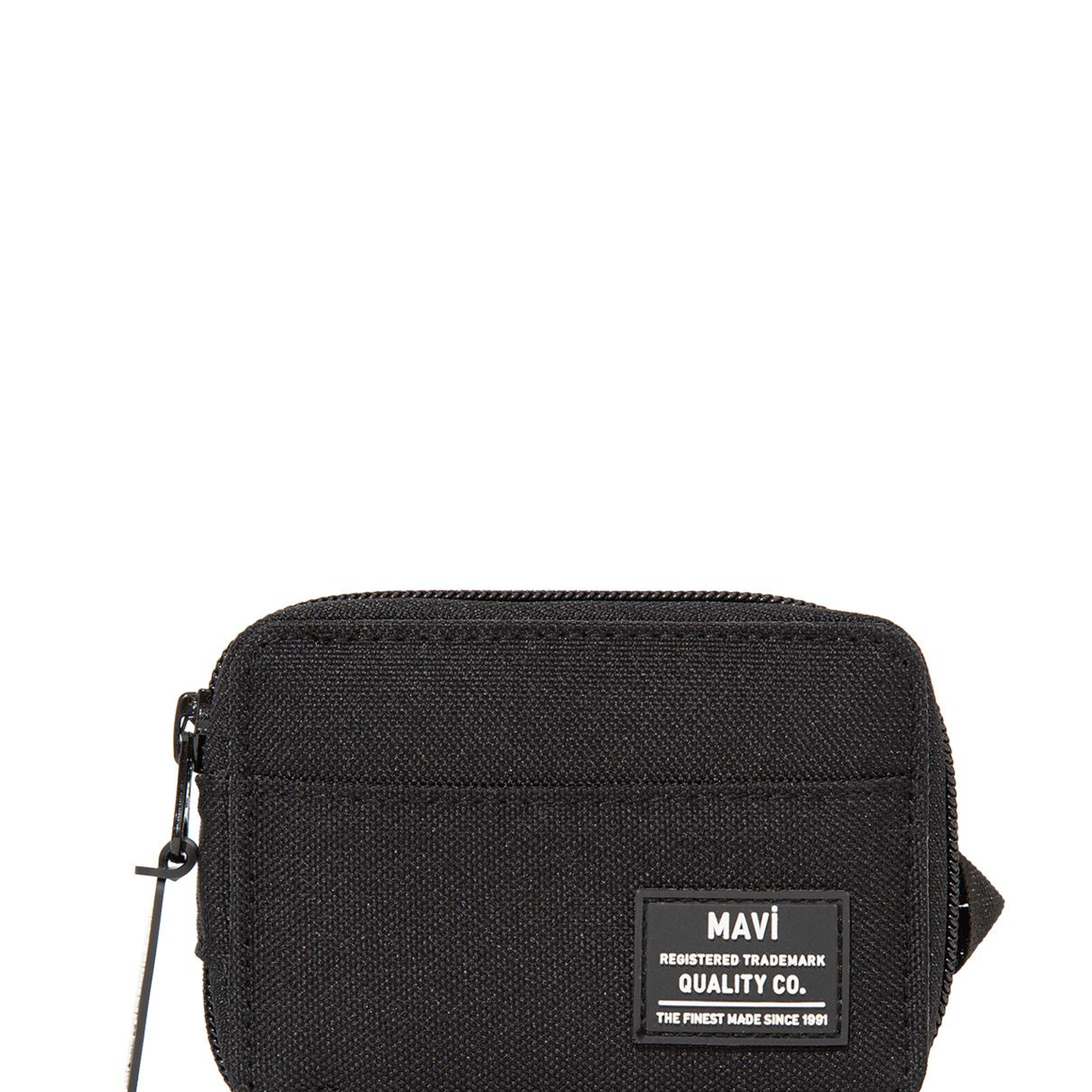 Mavi Fermuarlı Siyah Cüzdan 092844-900