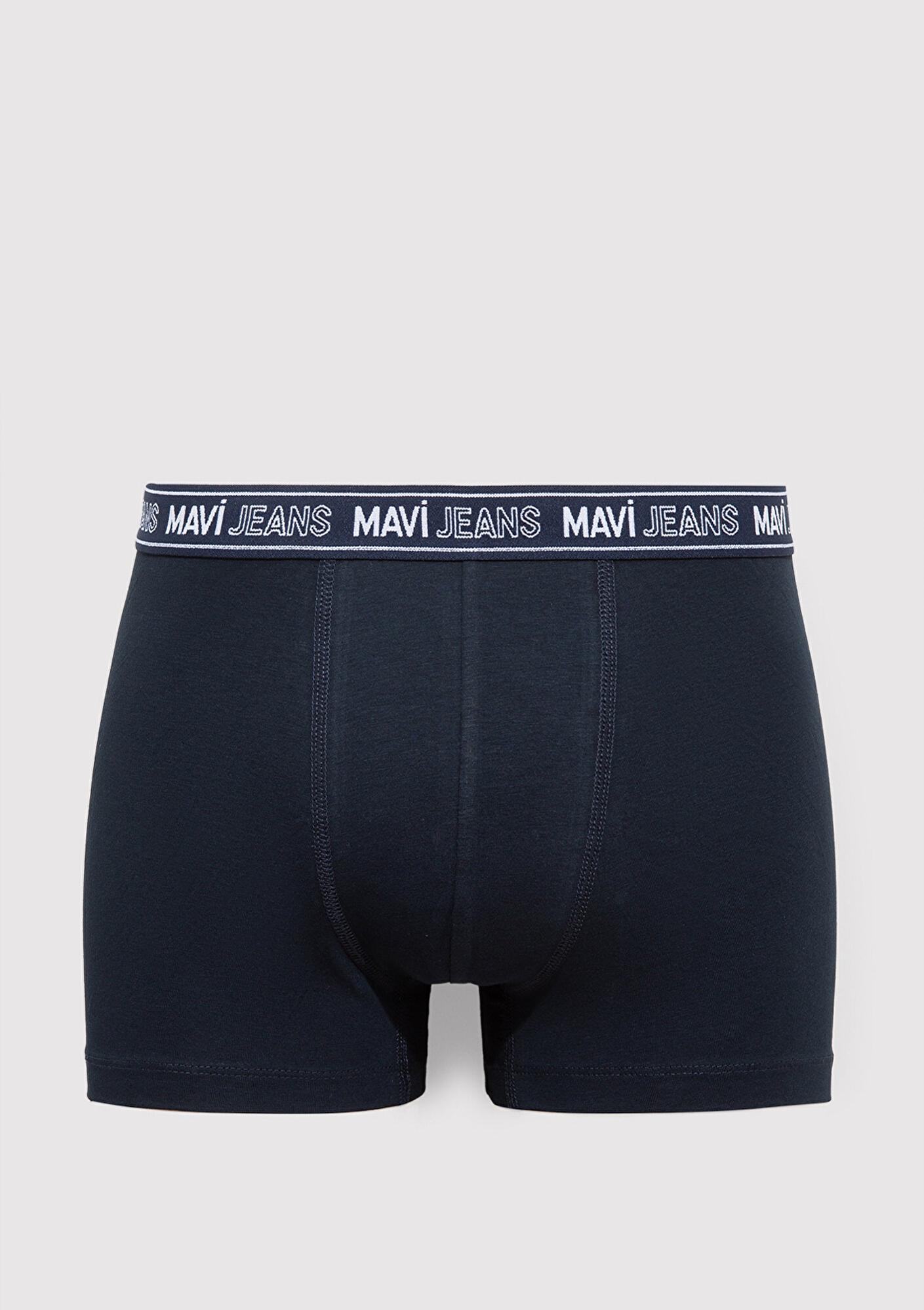Mavi Lacivert Basic Boxer 0911082-70695